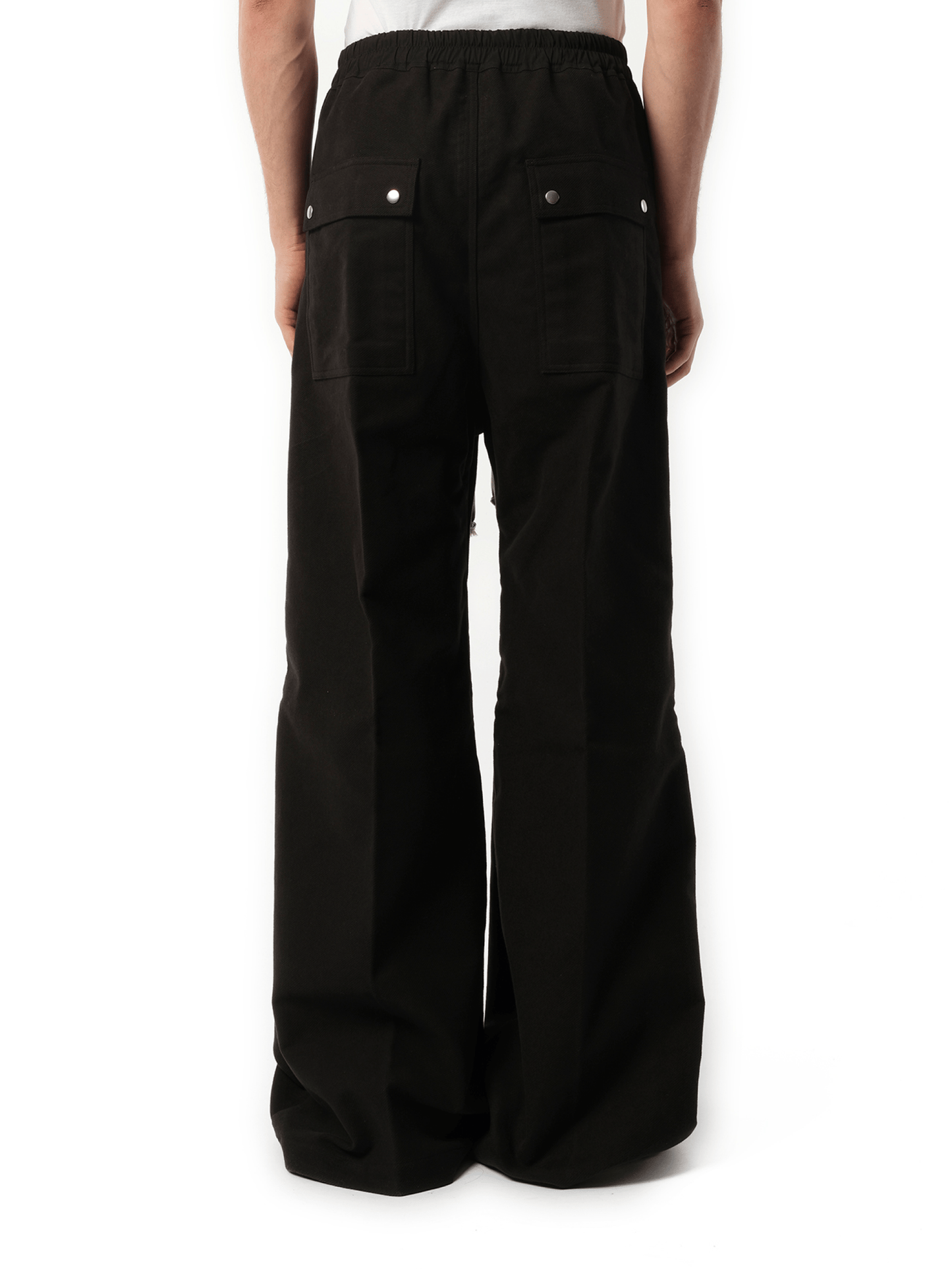 Porterville Wide Bela Pants in Black/Pearl