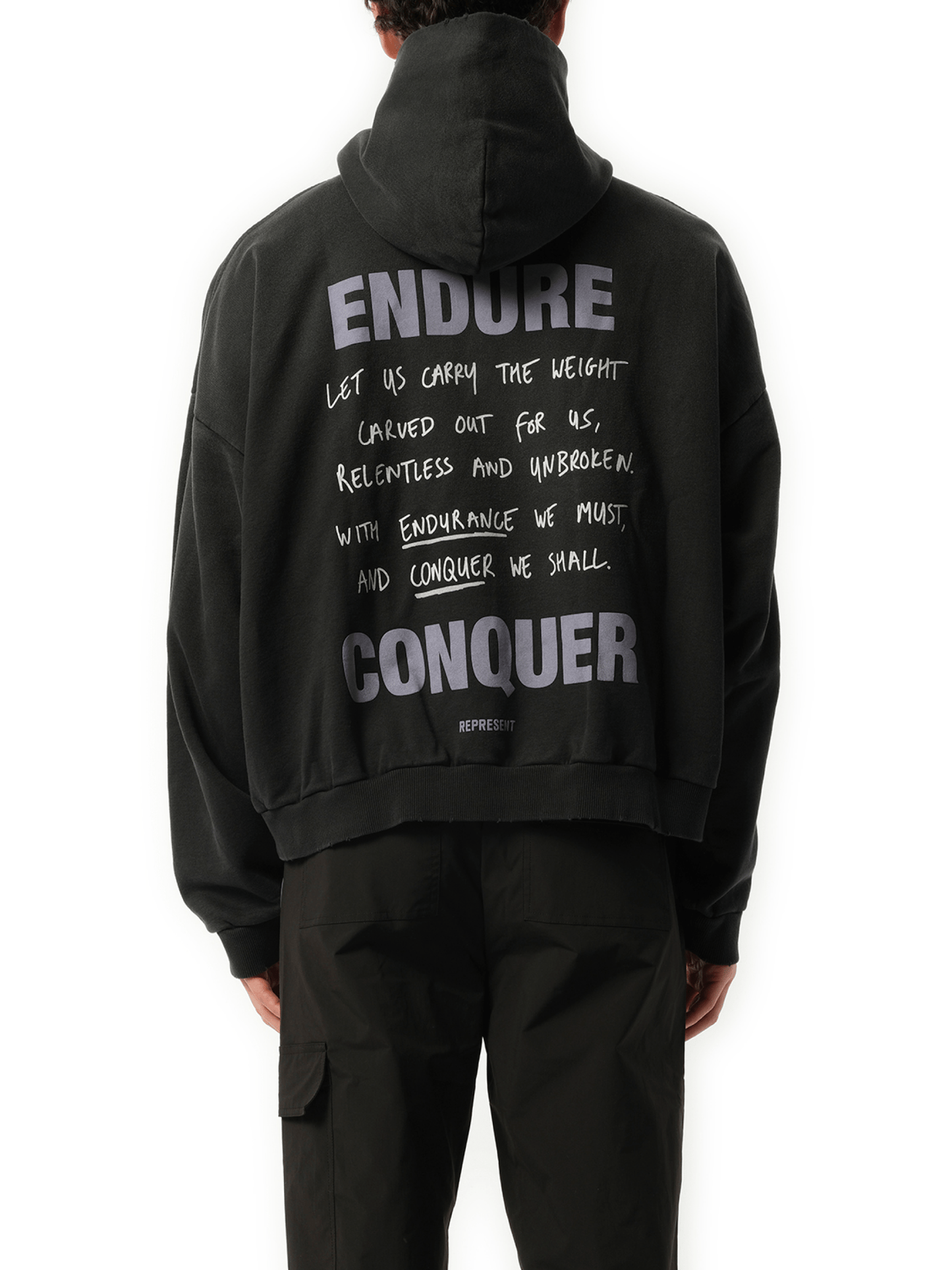 Atlas Hoodie in Stained Black