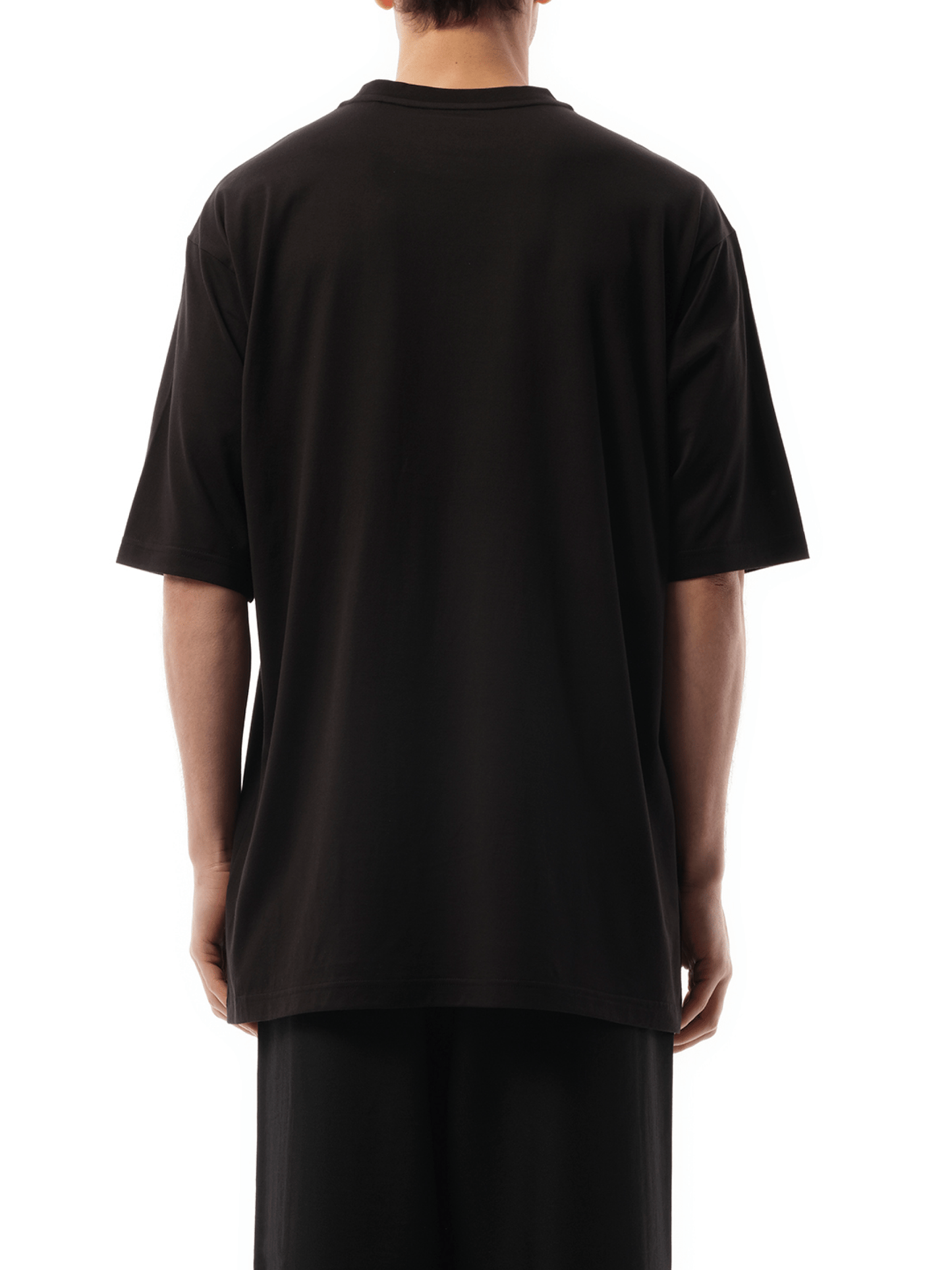 Y-3 Unisex Boxy Short Sleeve T-Shirt in Black