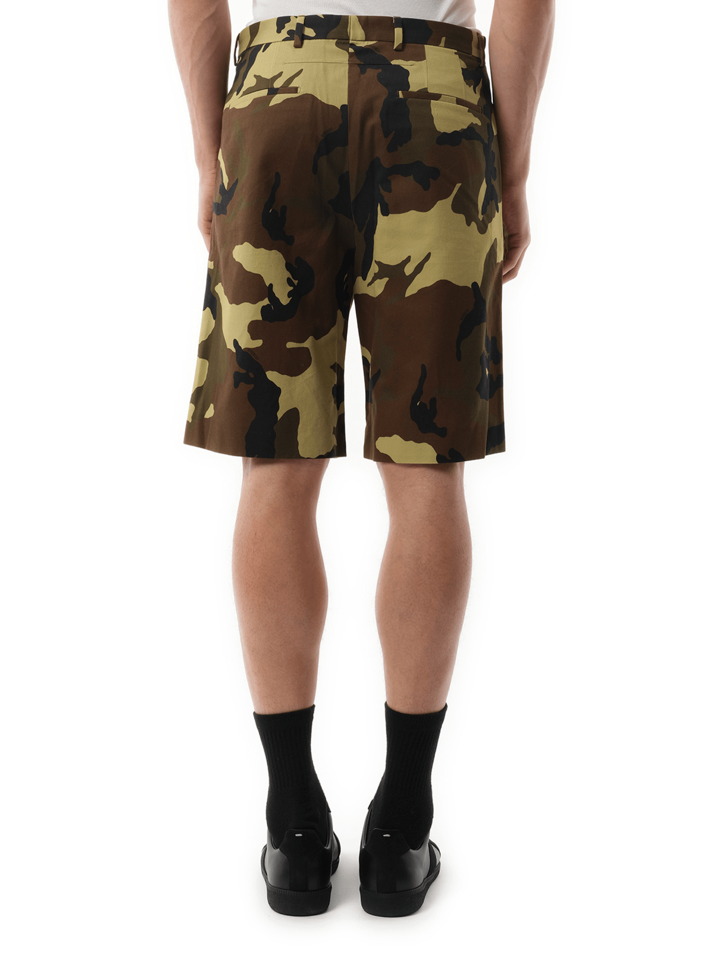 Camo Bermuda in Khaki