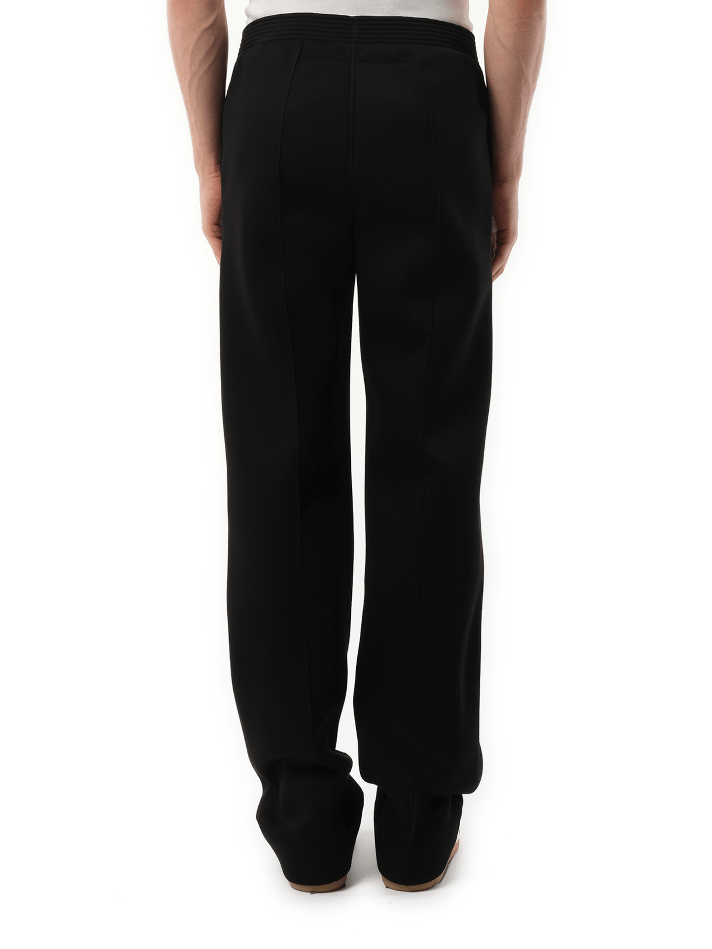 Lea Patch Pants in Black