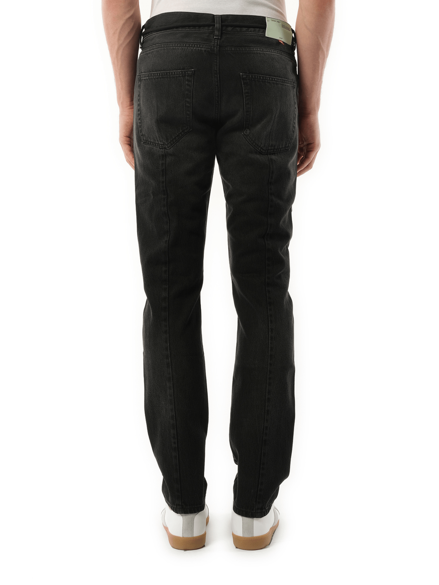 Slim Back Dart Jeans in Grey