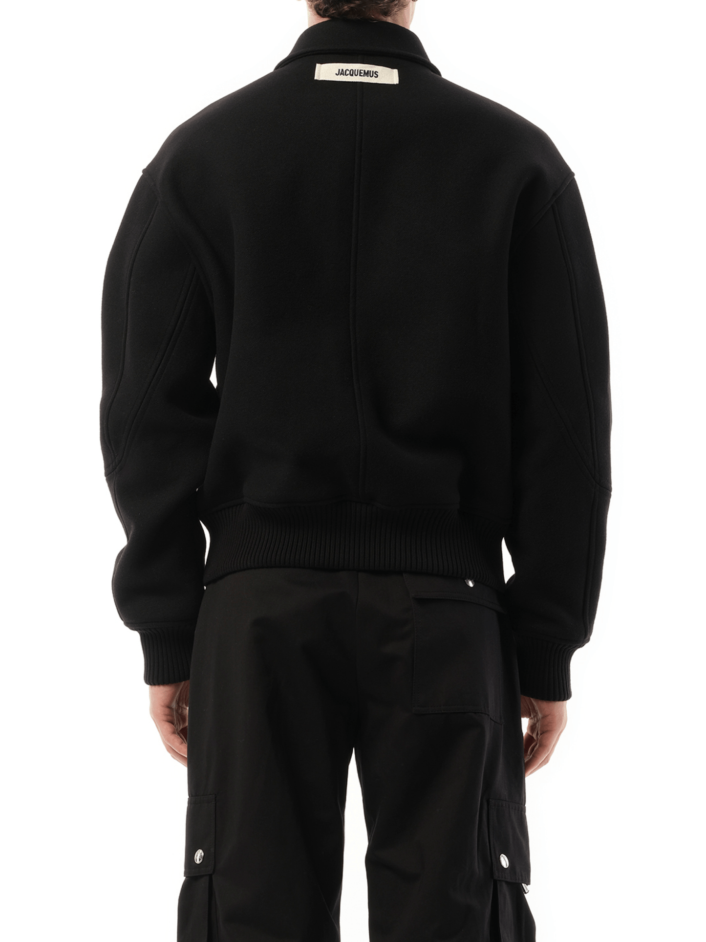 Jacquemus Le Bomber Feltro in Black