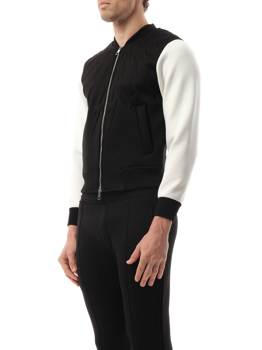 Zip Sweatshirt in Black