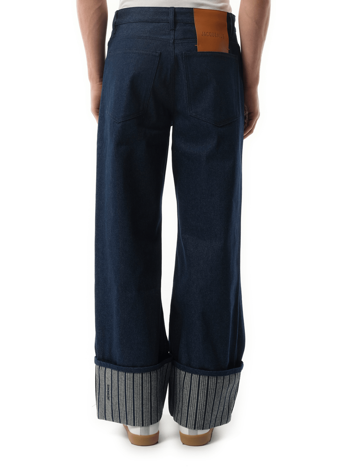 Le De-Nimes Large in Navy/Navy Stripe