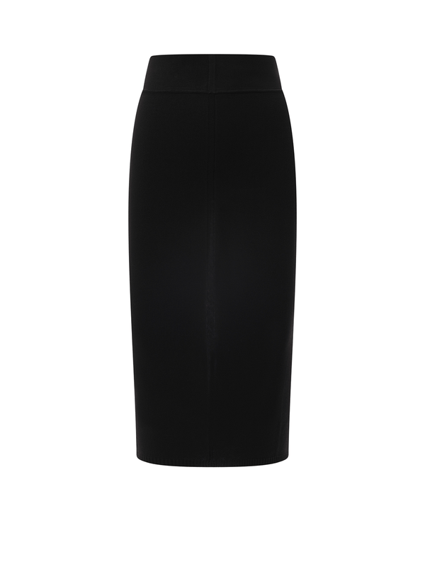 Rick Owens Calf Skirt in Black