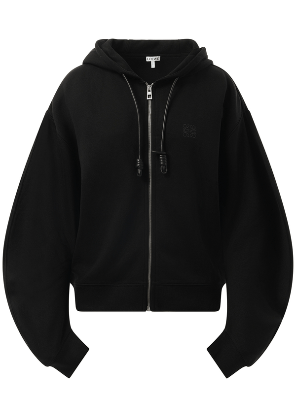Loewe Flamenco Zip Hoodie in Black