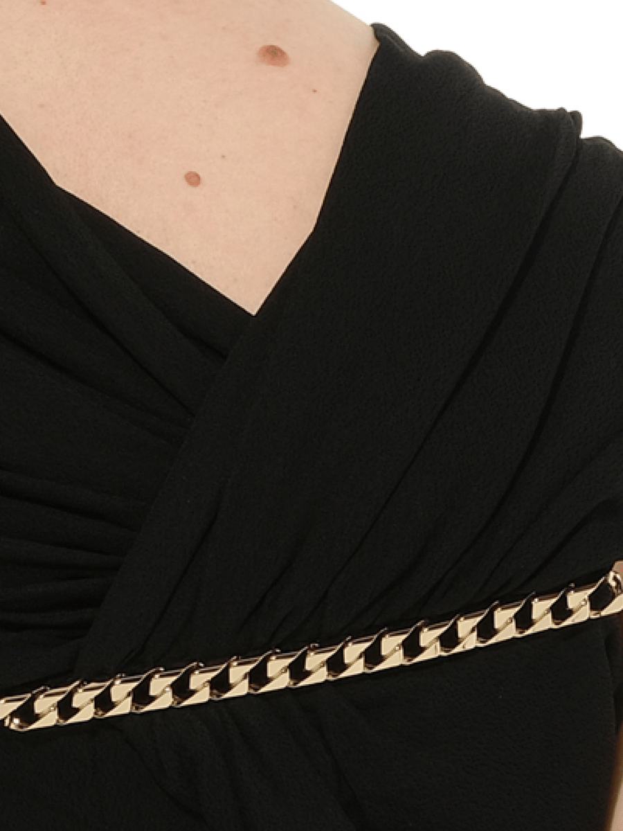 Chain Dress in Black