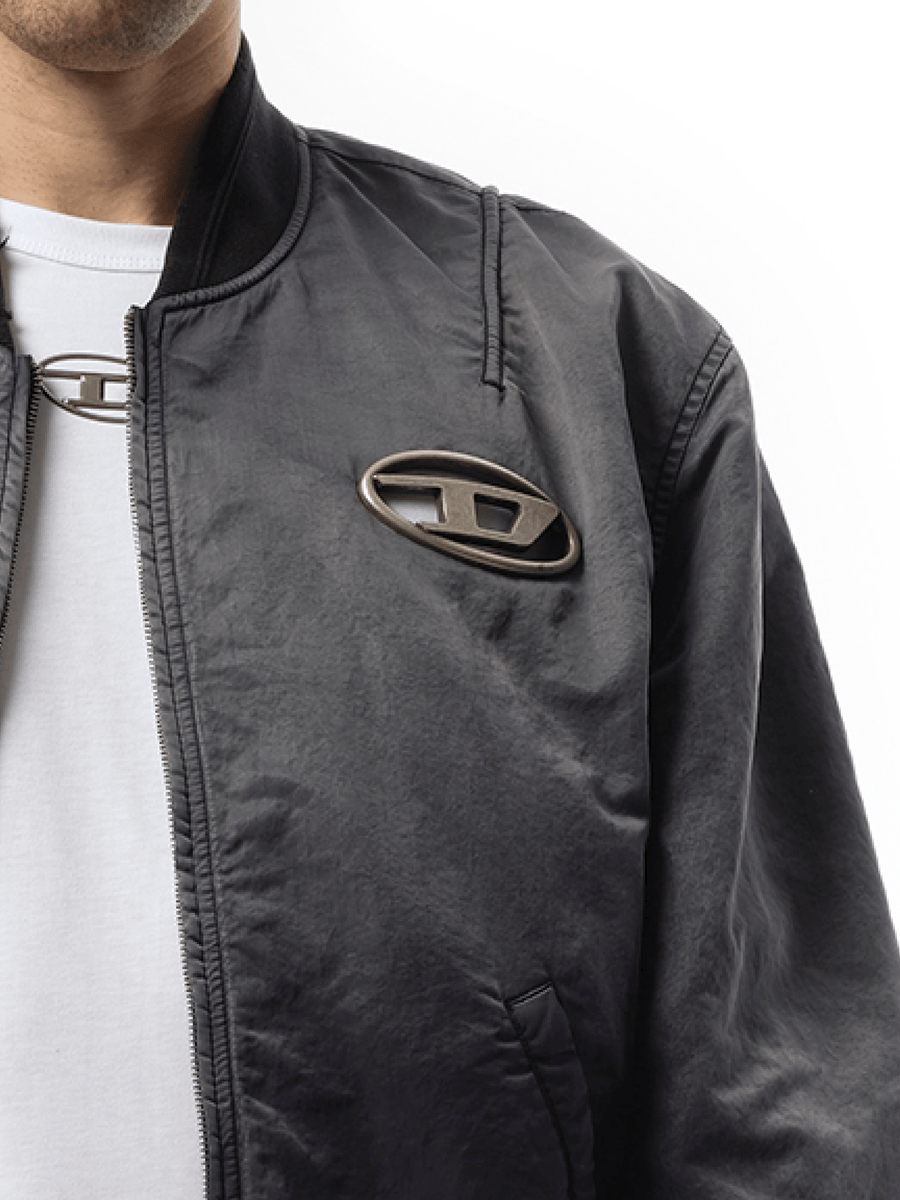 Diesel J-Kepes Bomber Jacket in Blue