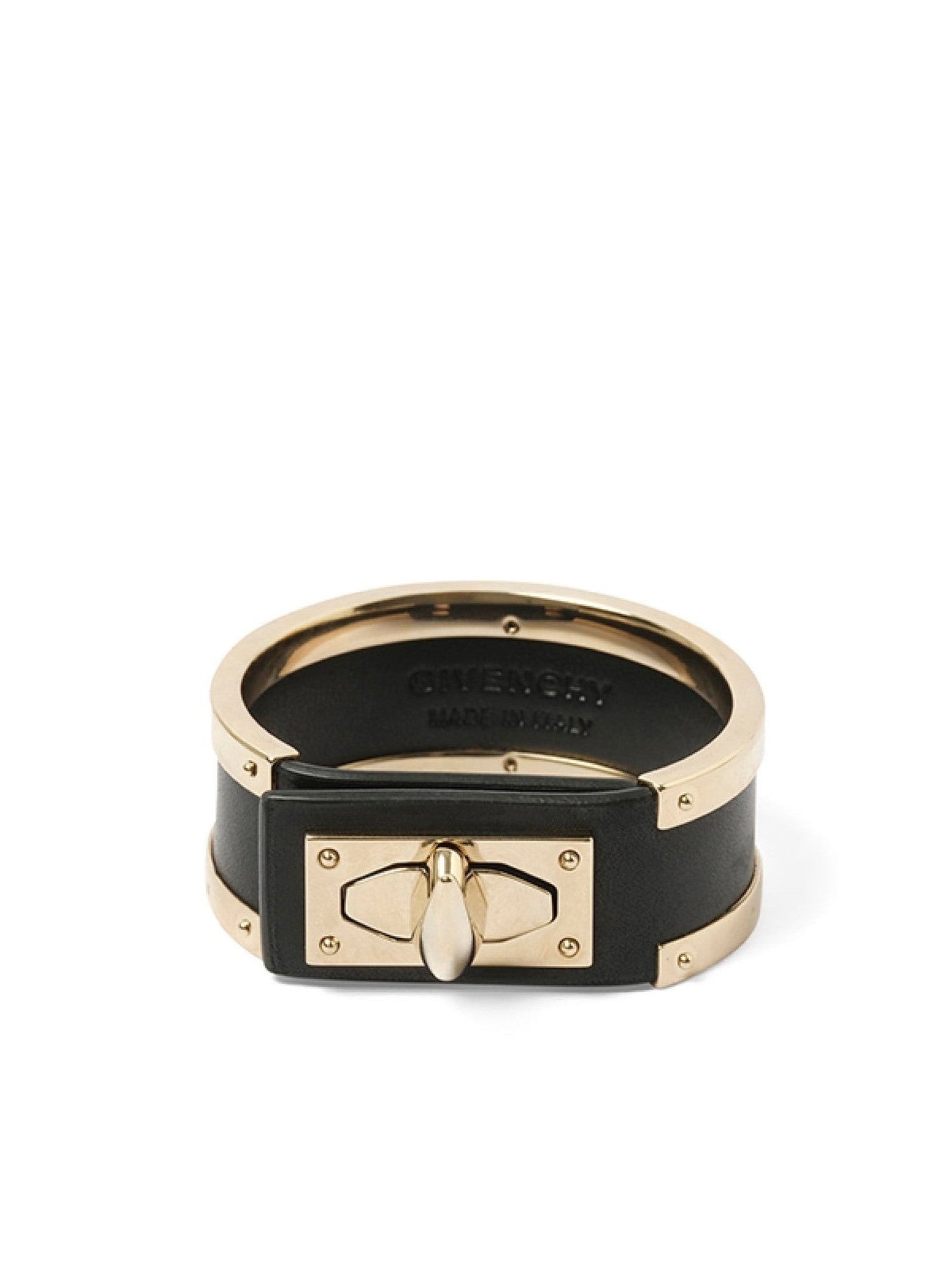 Givenchy Shark Bracelet in Black/Gold