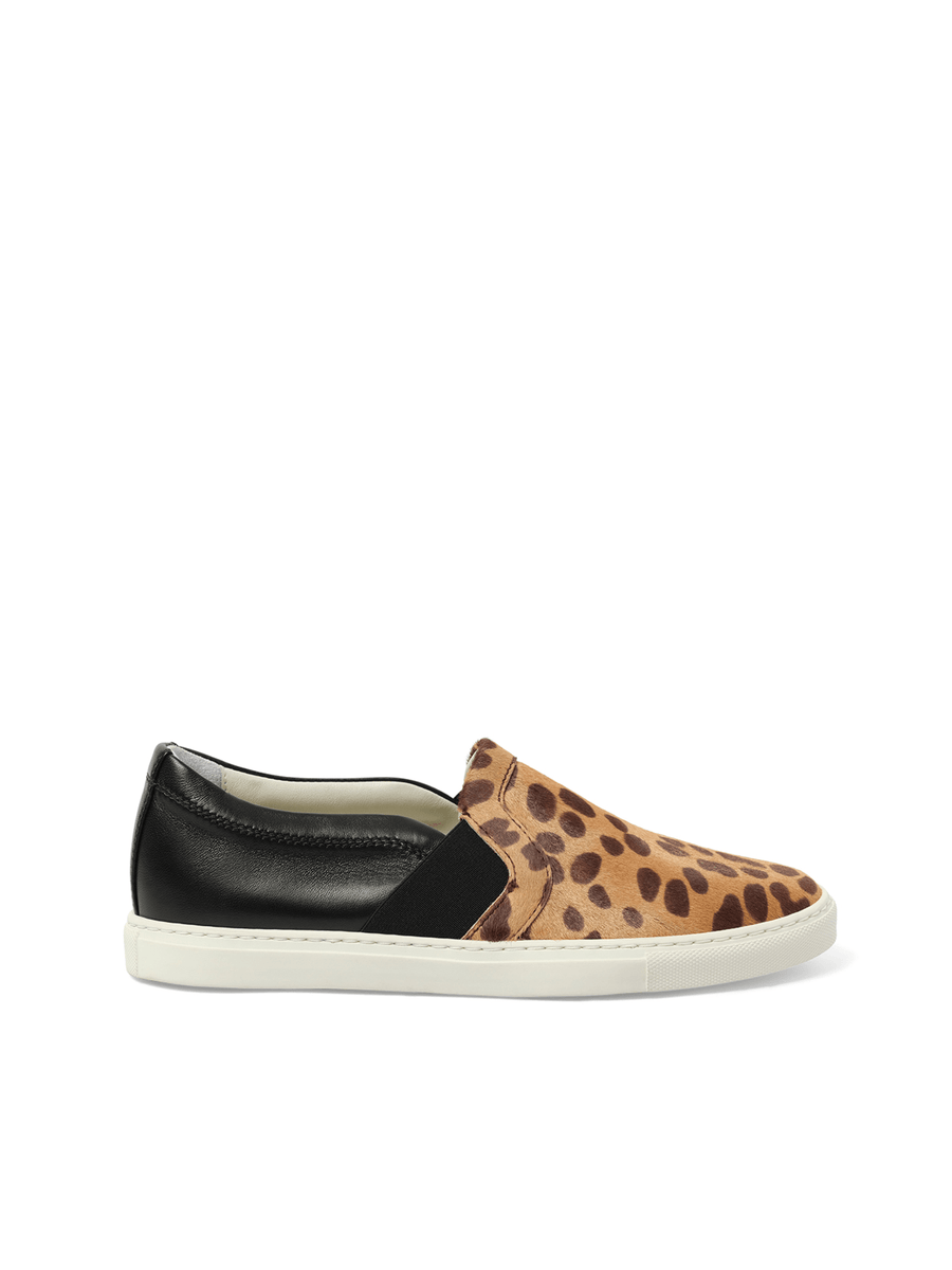 Pull On Sneaker in Natural Side View | LANVIN