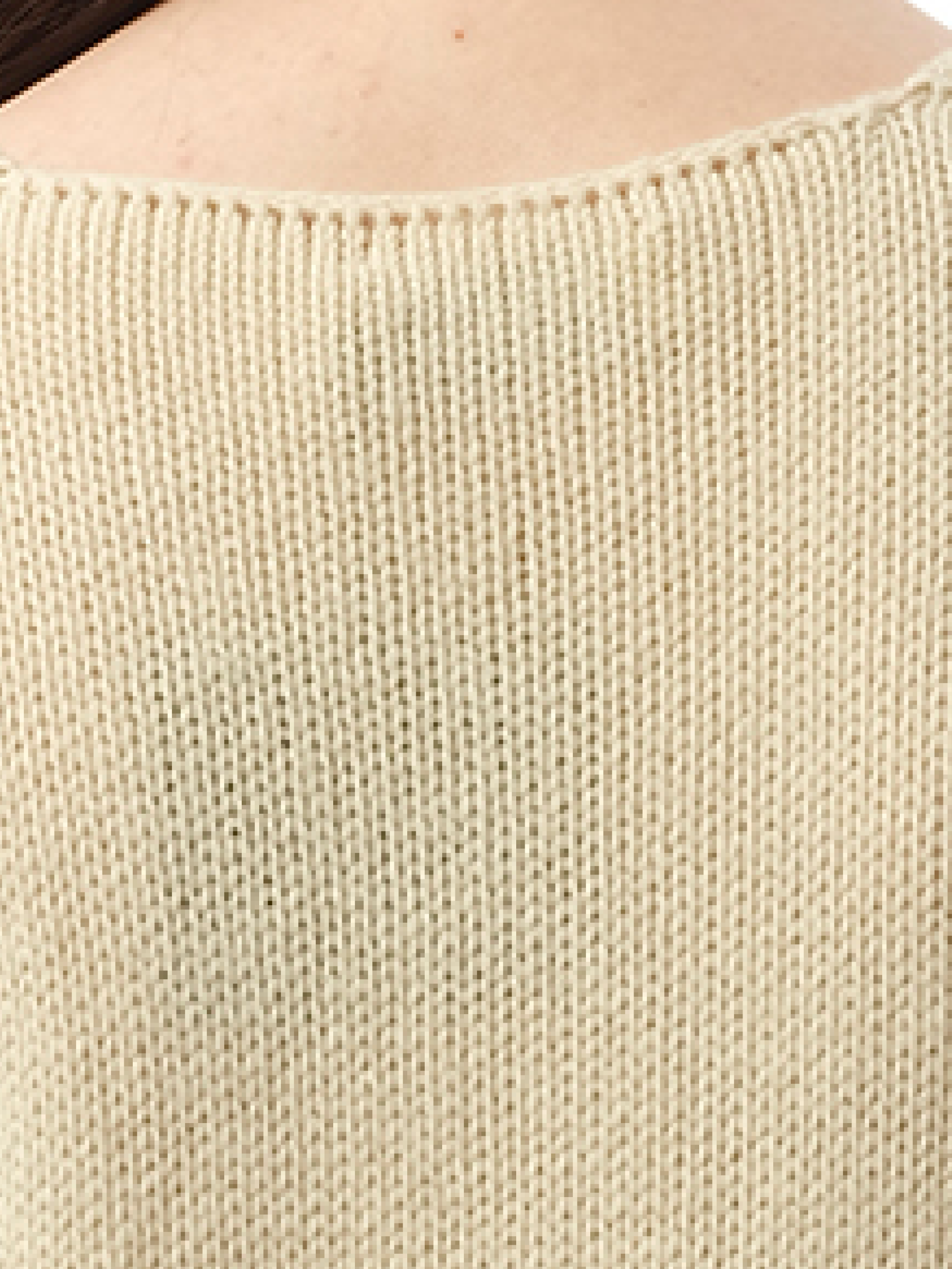 Knitted Top in Ivory