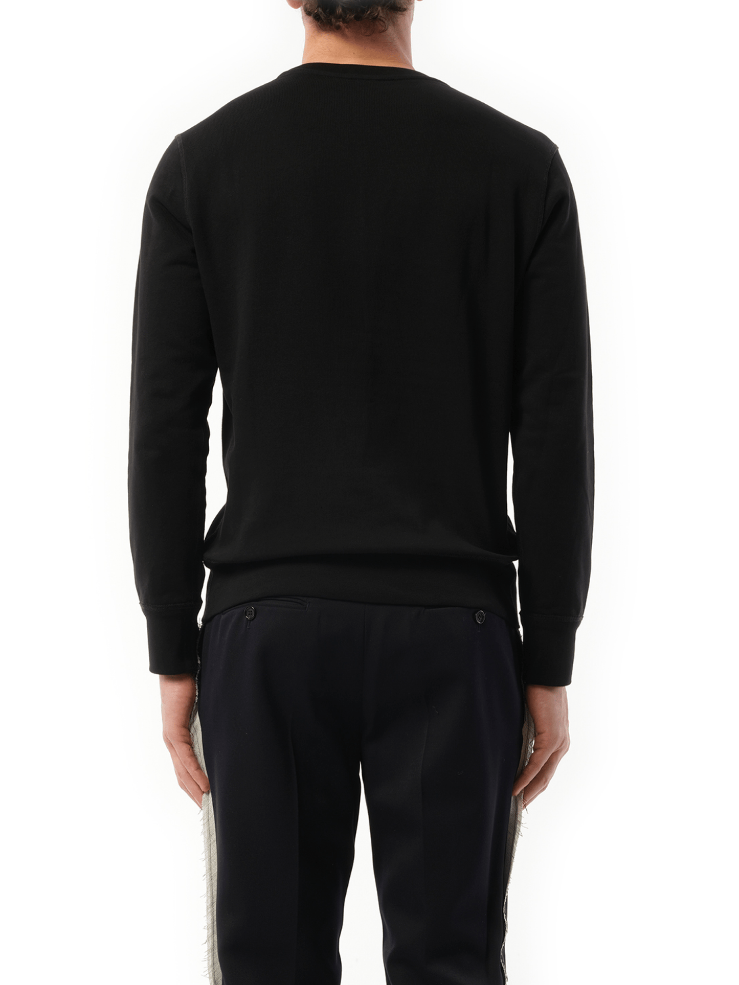 Loopback Sweatshirt in Black