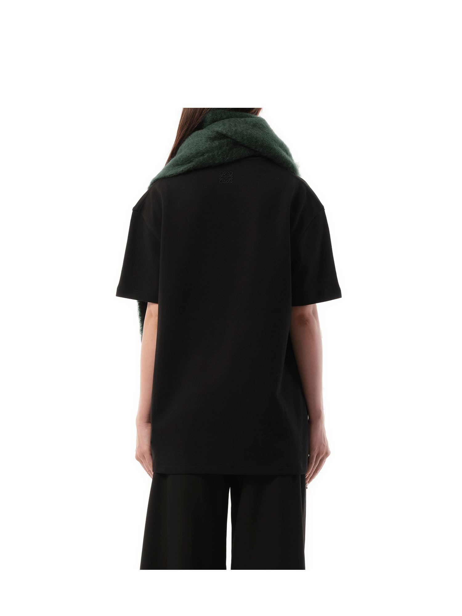 Loewe Submarine Scarf in Deep Forest