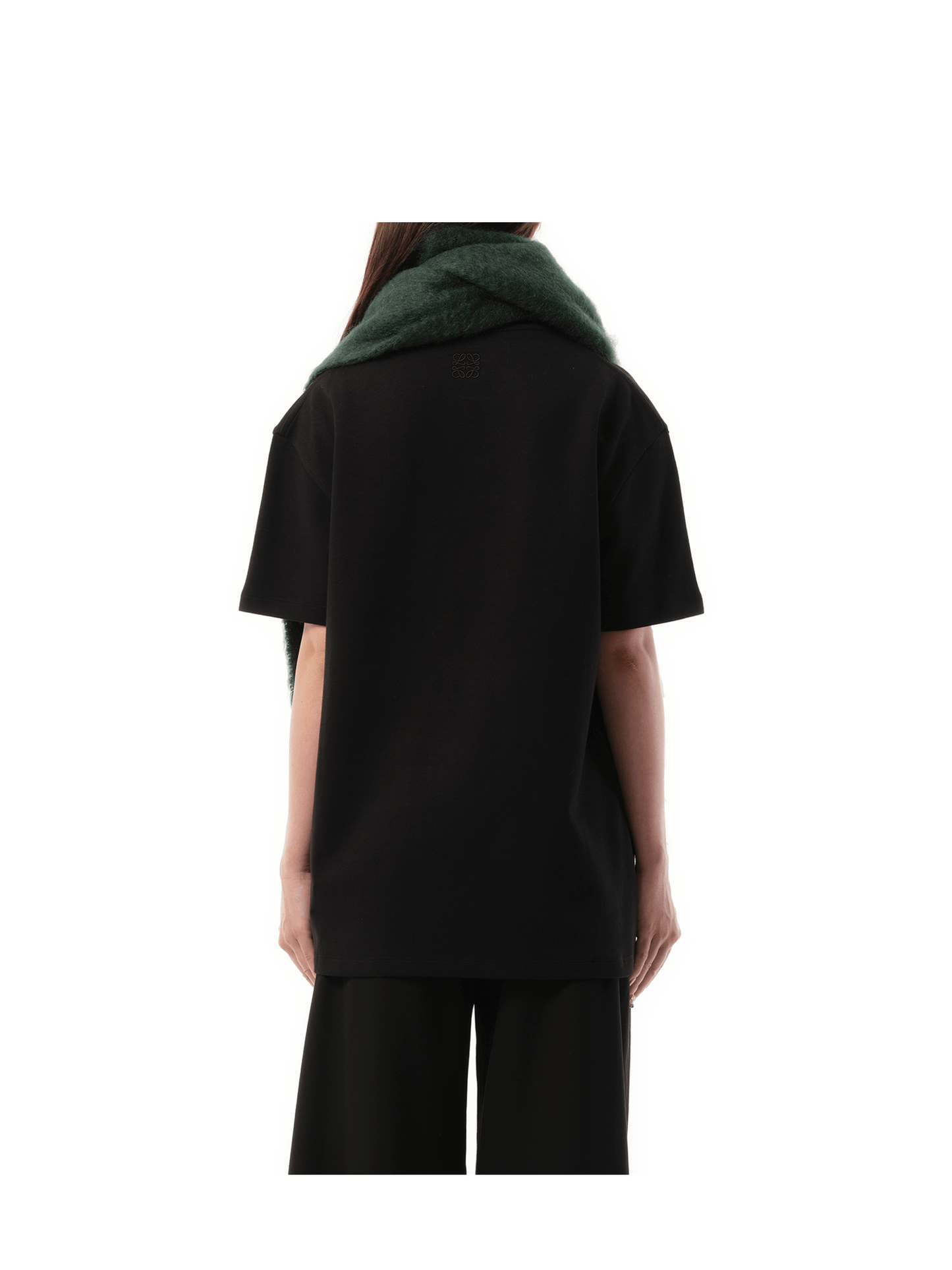 Loewe Submarine Scarf in Deep Forest