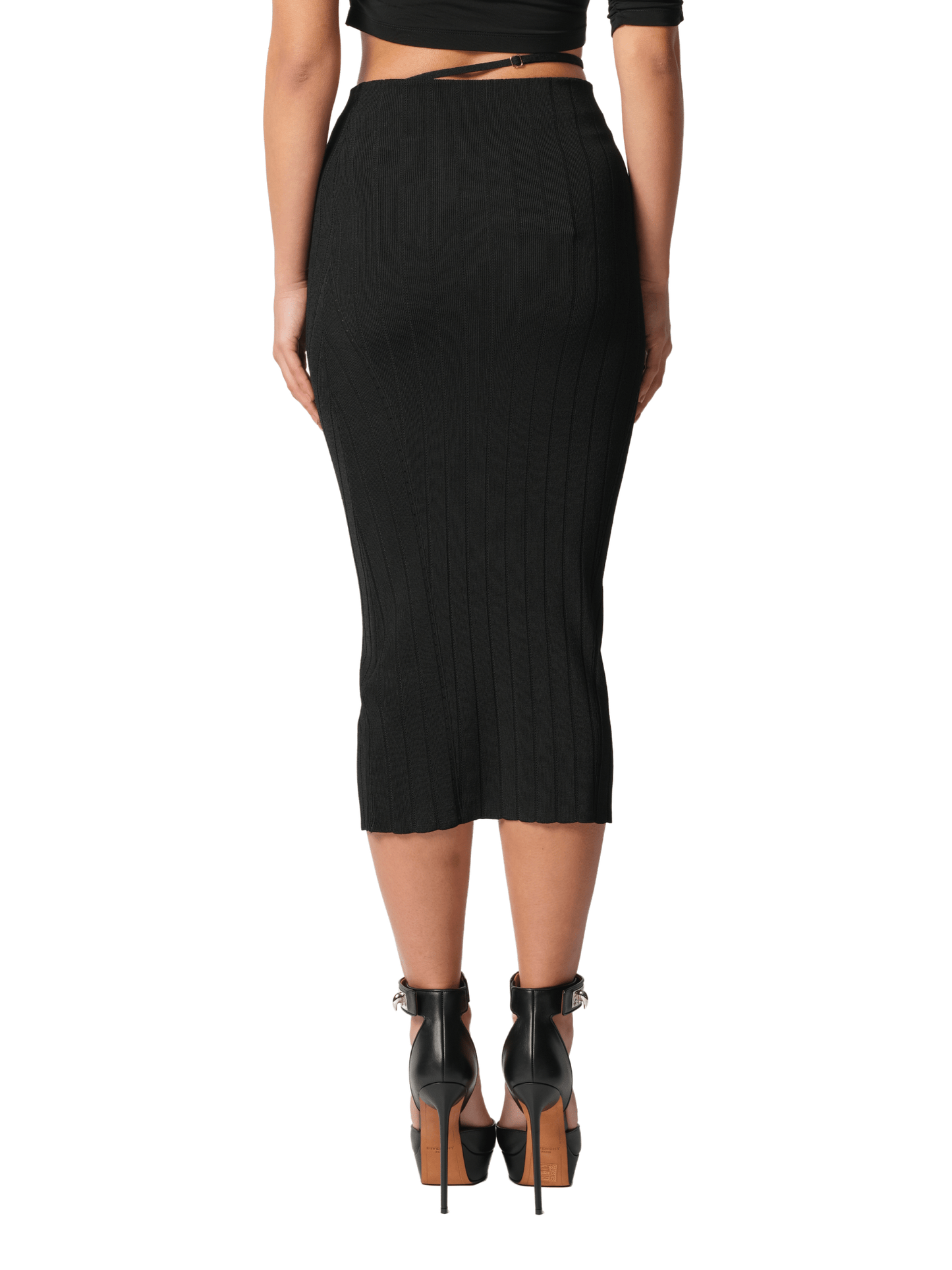 La Jupe Pralu in Black