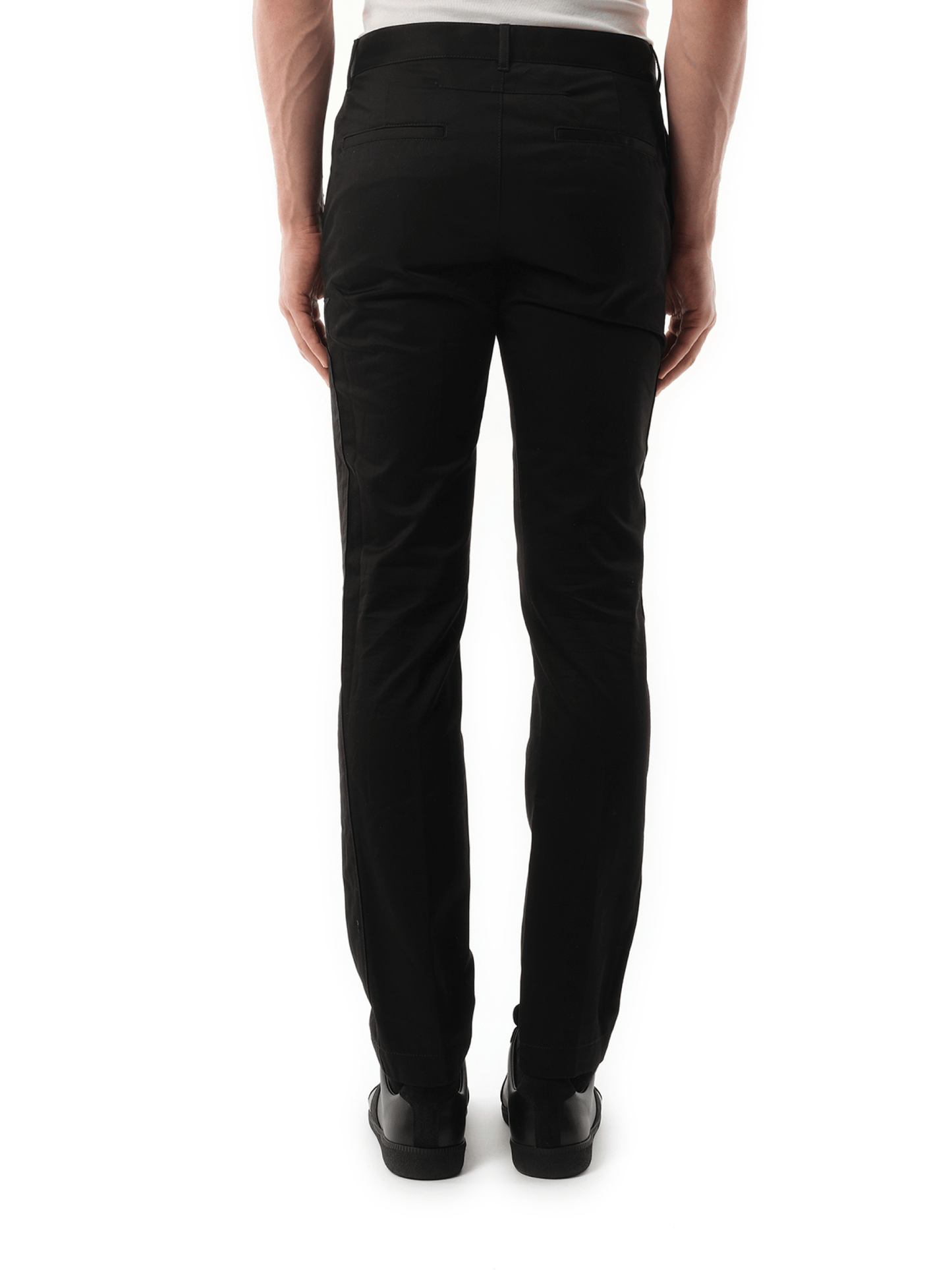 Chino Stars Sided Pants in Black