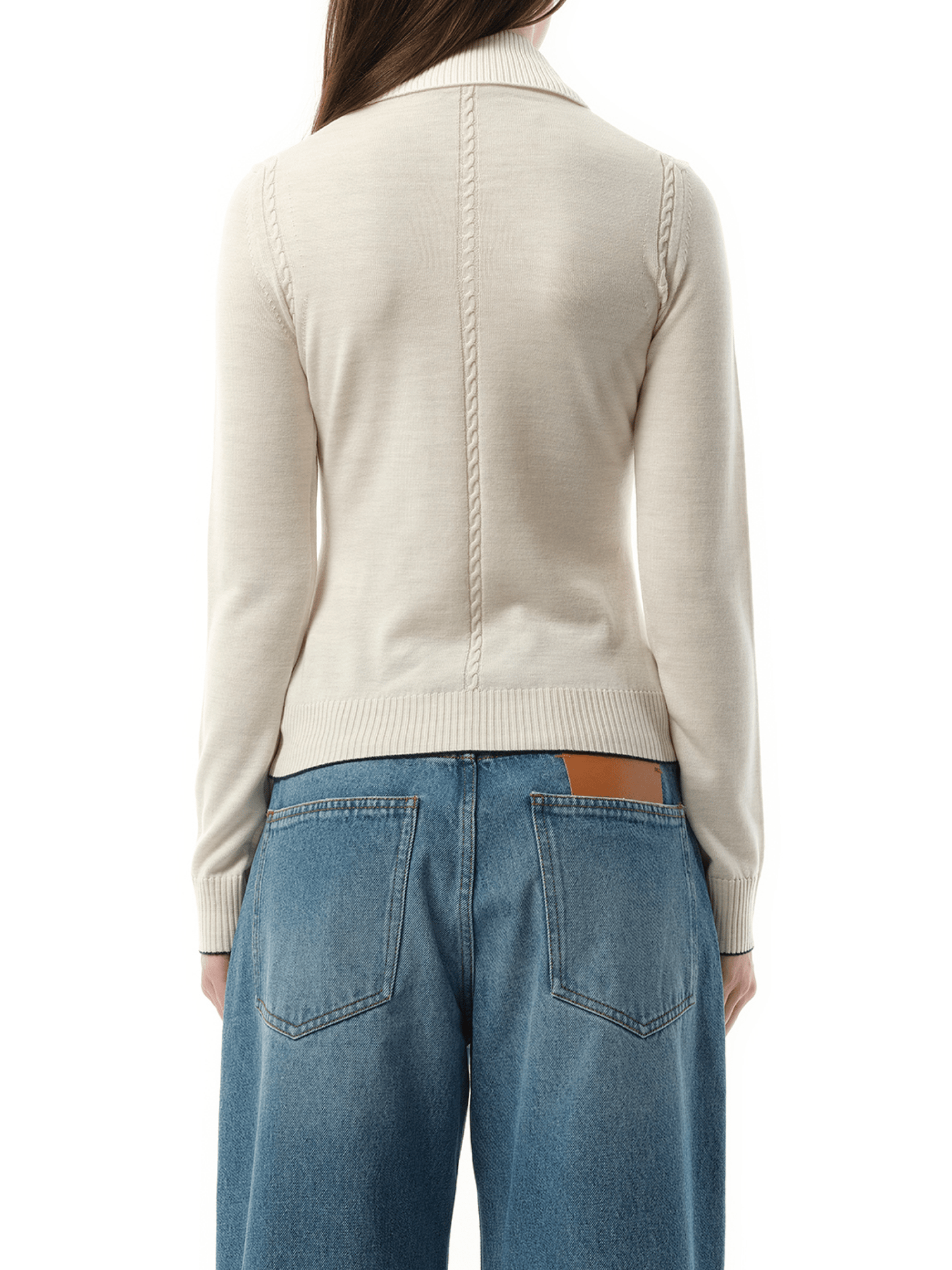 Jacquemus La Maille Tricot in Light Beige