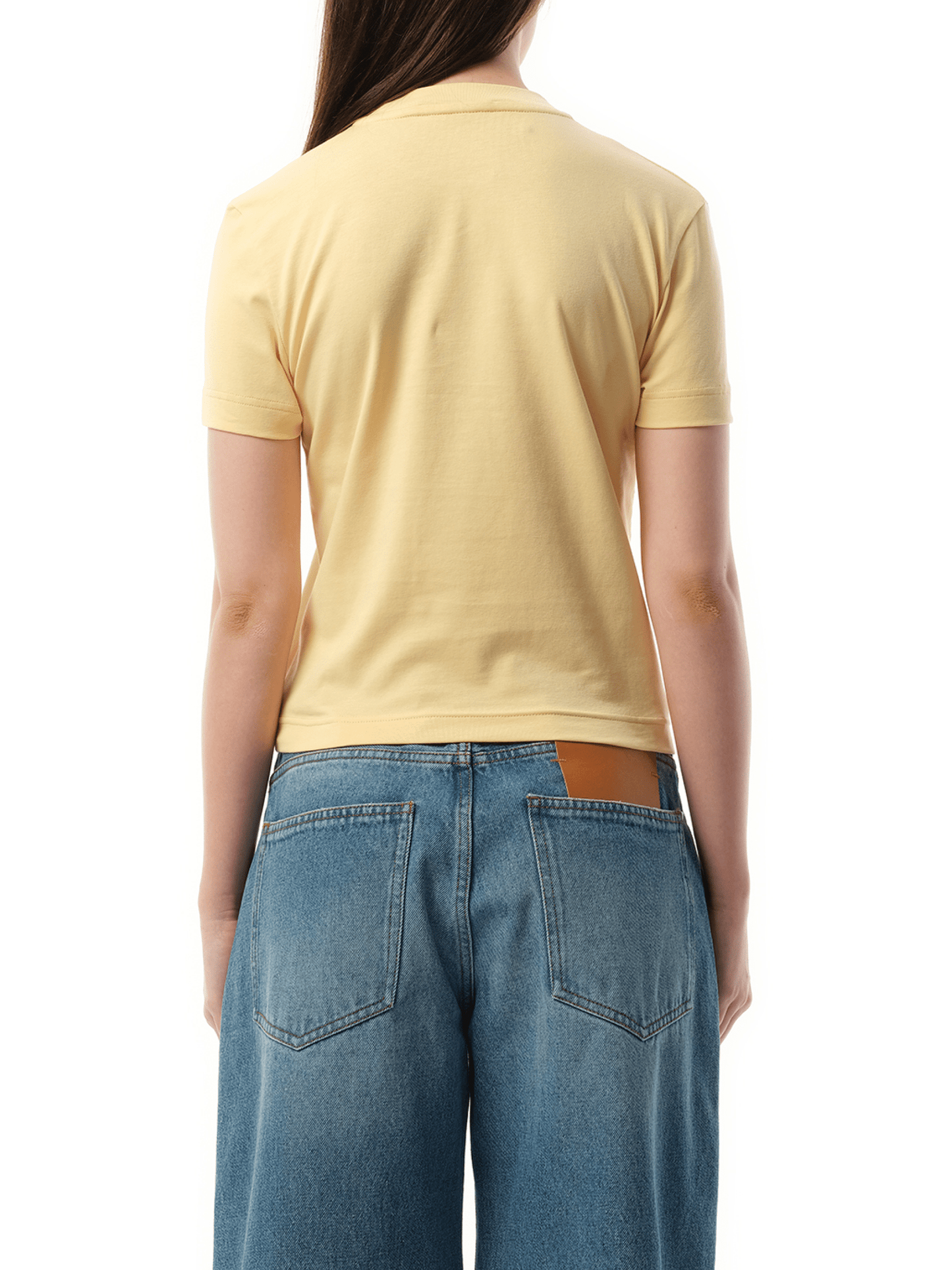 Jacquemus Le T-Shirt Gros Grain in Light Beige 2