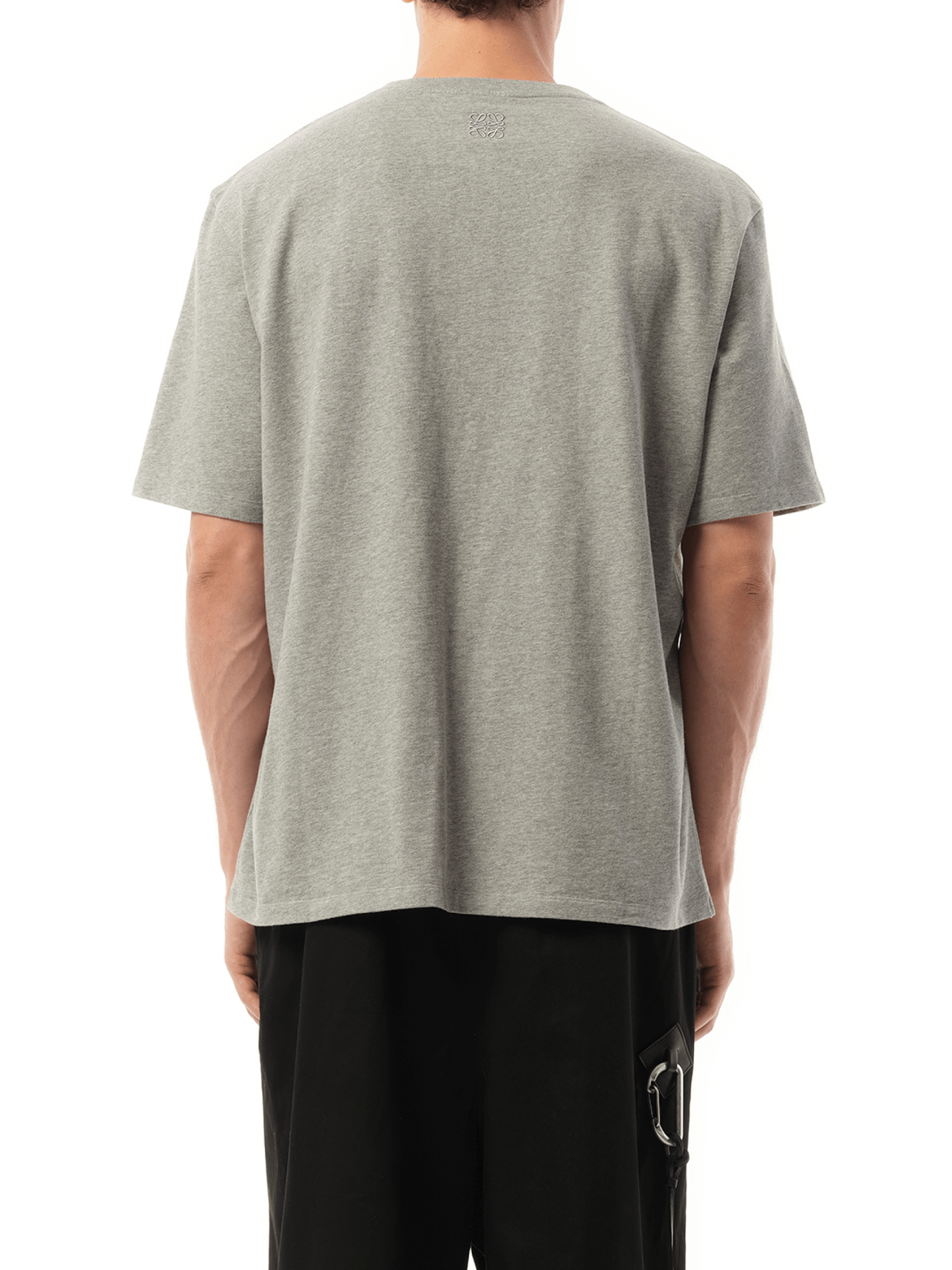 Loewe Suna Fujita Anglerfish T-Shirt in Grey Melange