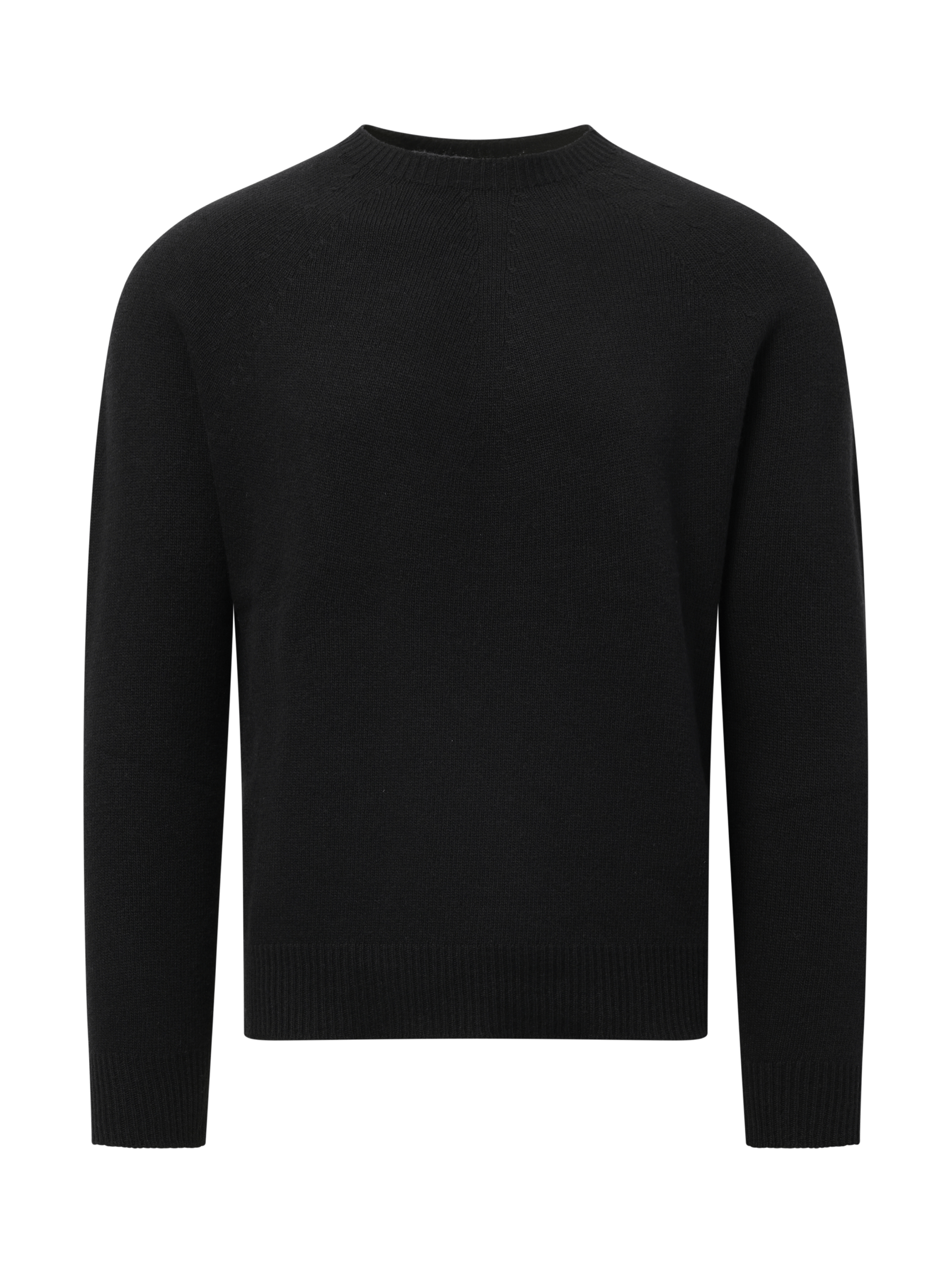 Jil Sander Cashmere Seamless Sweater in Black