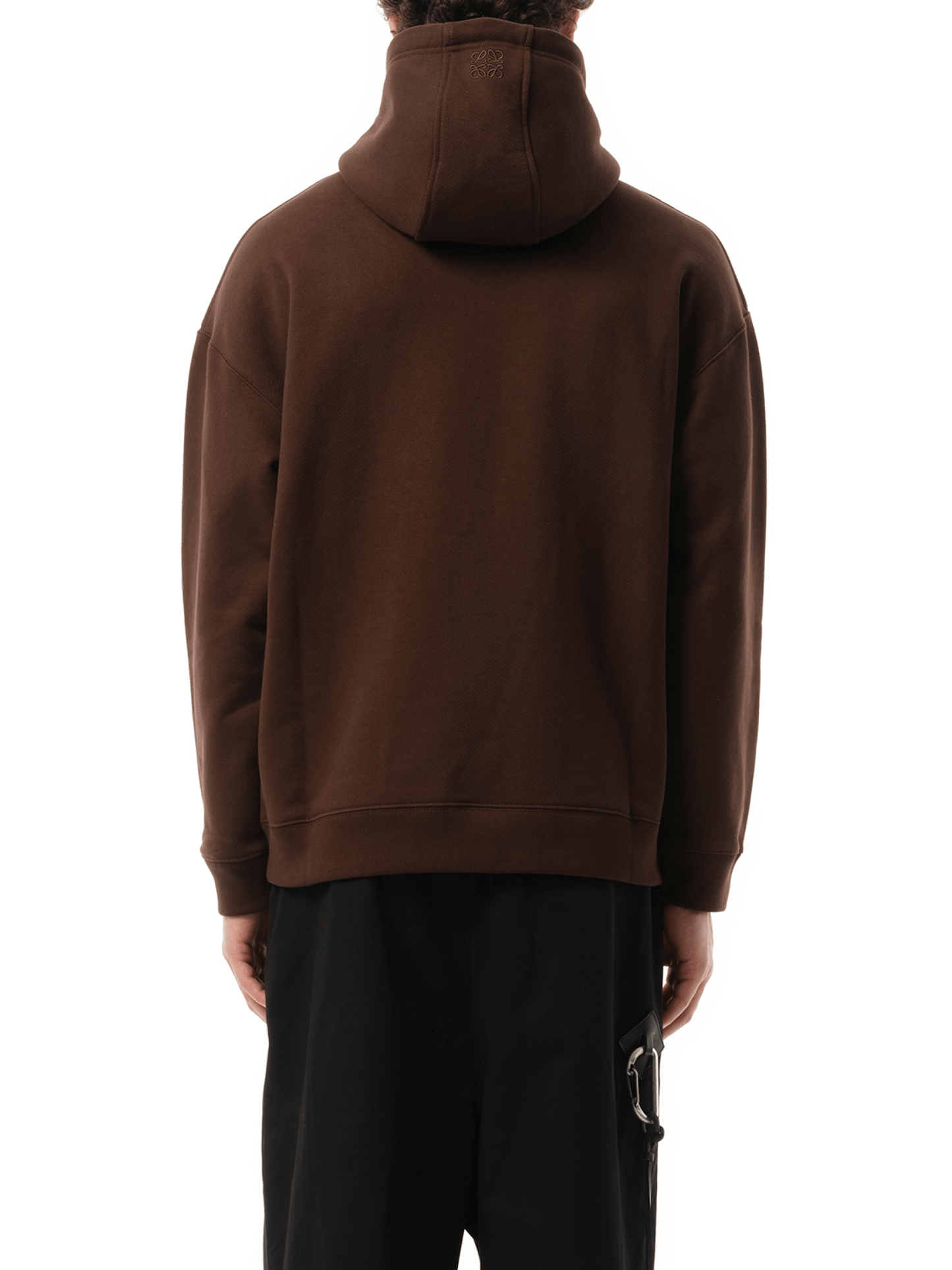 Loewe Suna Fujita Hamster Hoodie in Dark Brown