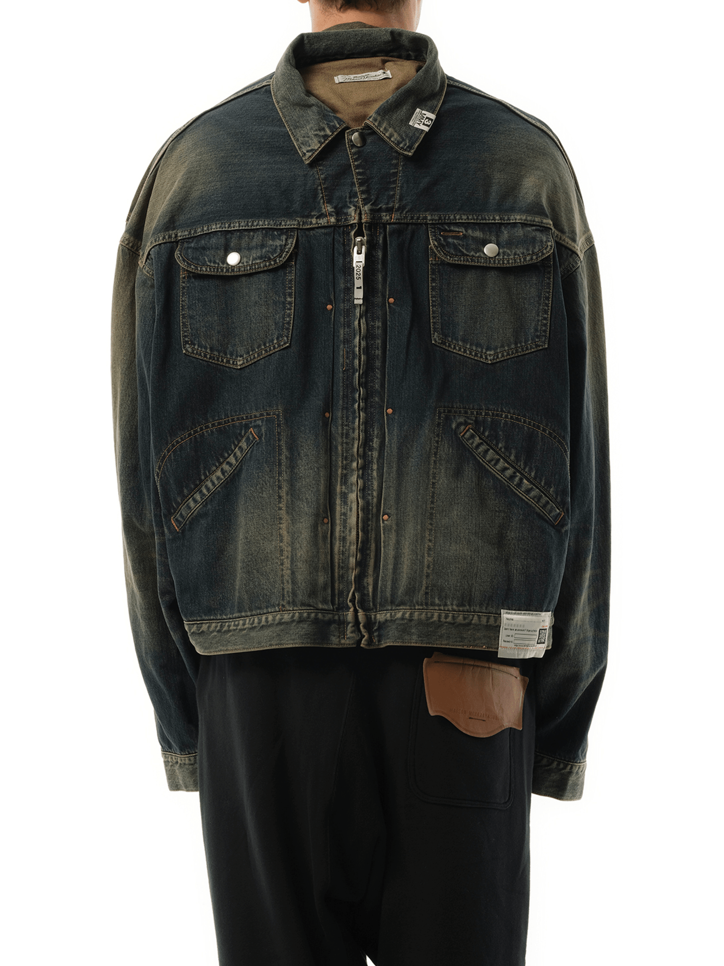 Maison Mihara Yasuhiro Both Fronts Denim Jacket in Indigo