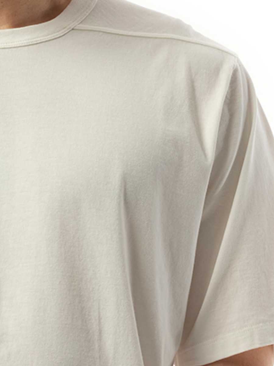 Rick Owens Brad T-Shirt in Milk
