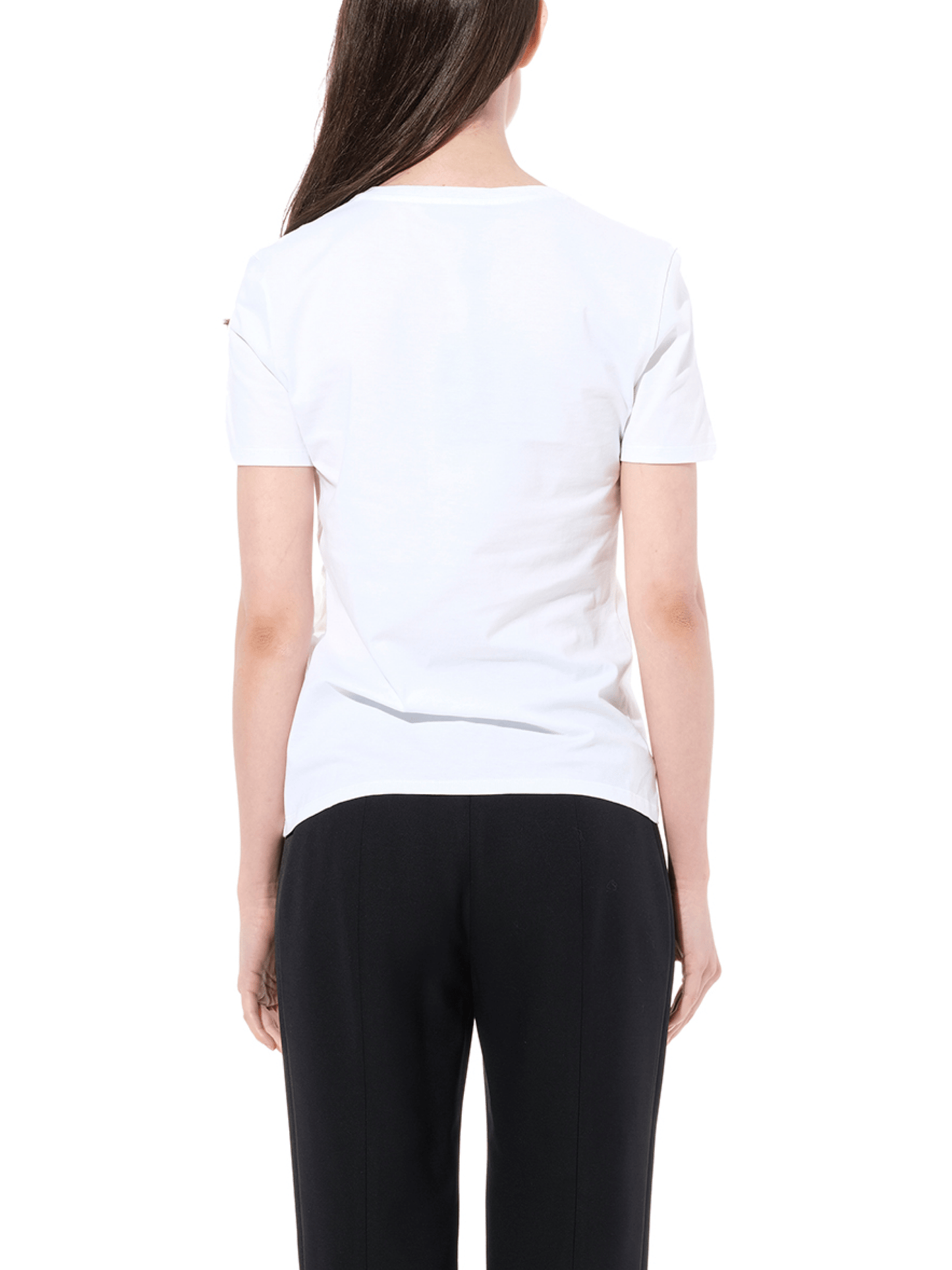 Hidden Logo T-Shirt in White