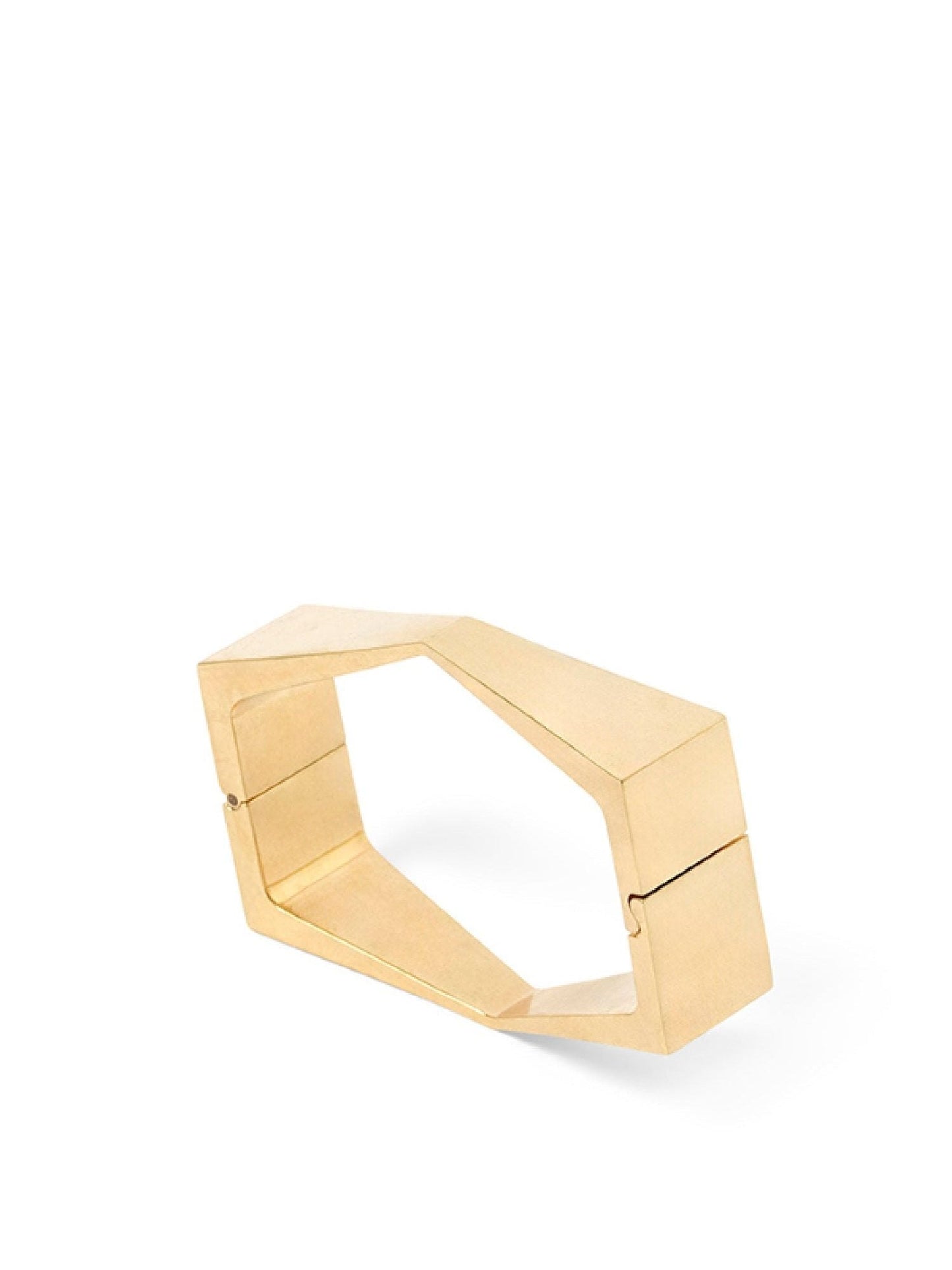 AMQ - Stud Bridge Cuff in Gold