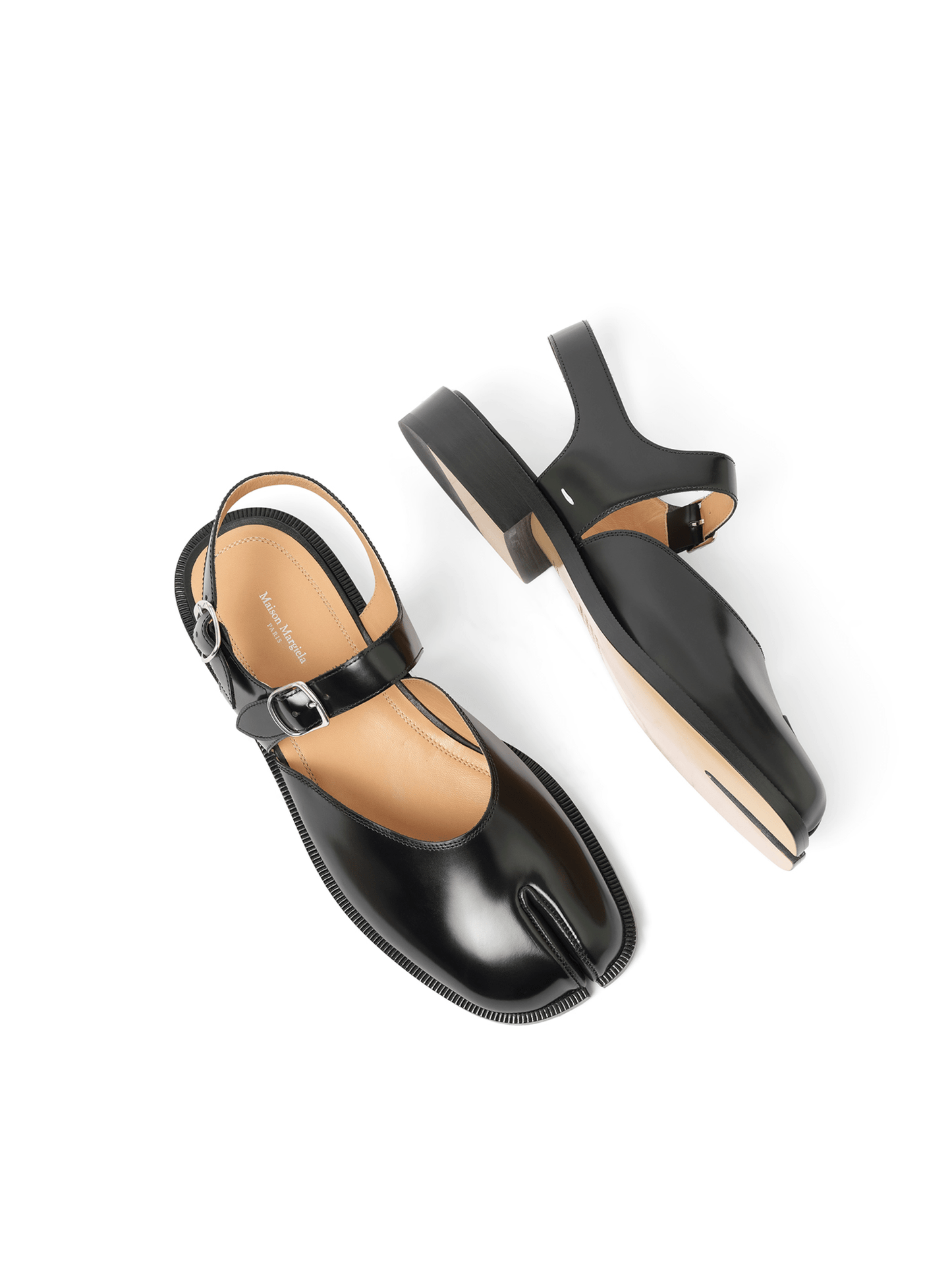 Maison Margiela Tabi Sandals in Black