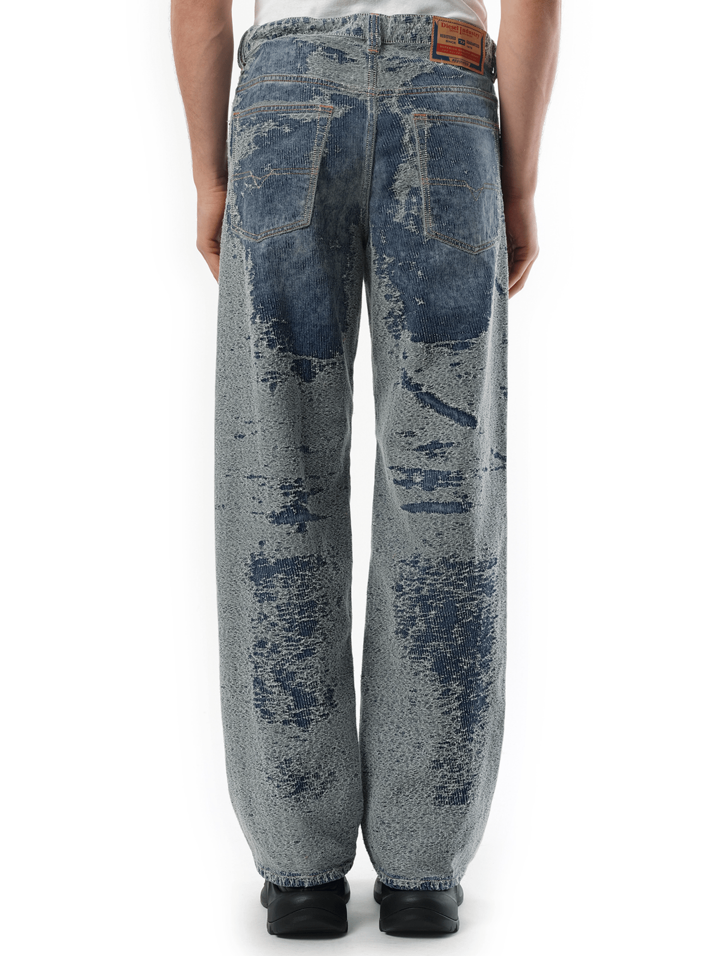 Diesel 2001 D-Macro Corduroy Jeans in Blue