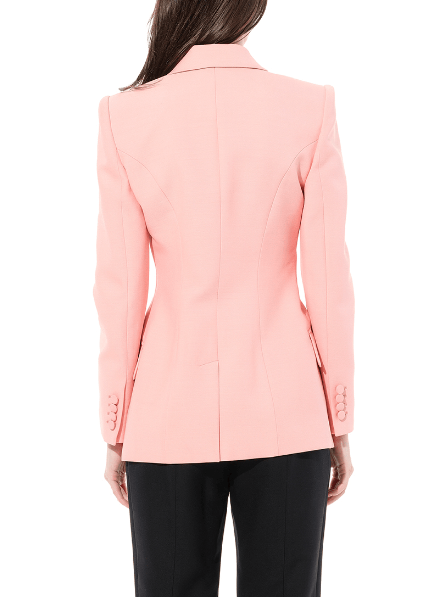 Straight Shoulder Jacket in Anemone