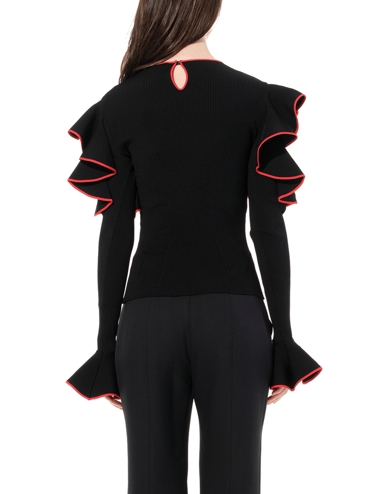 Longsleeve Knitwear in Black