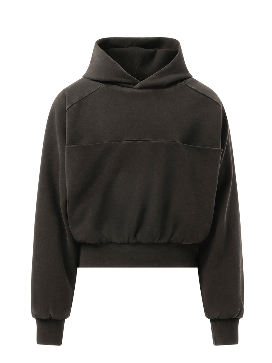 Entire Studios Double Double Hood in Washed Black