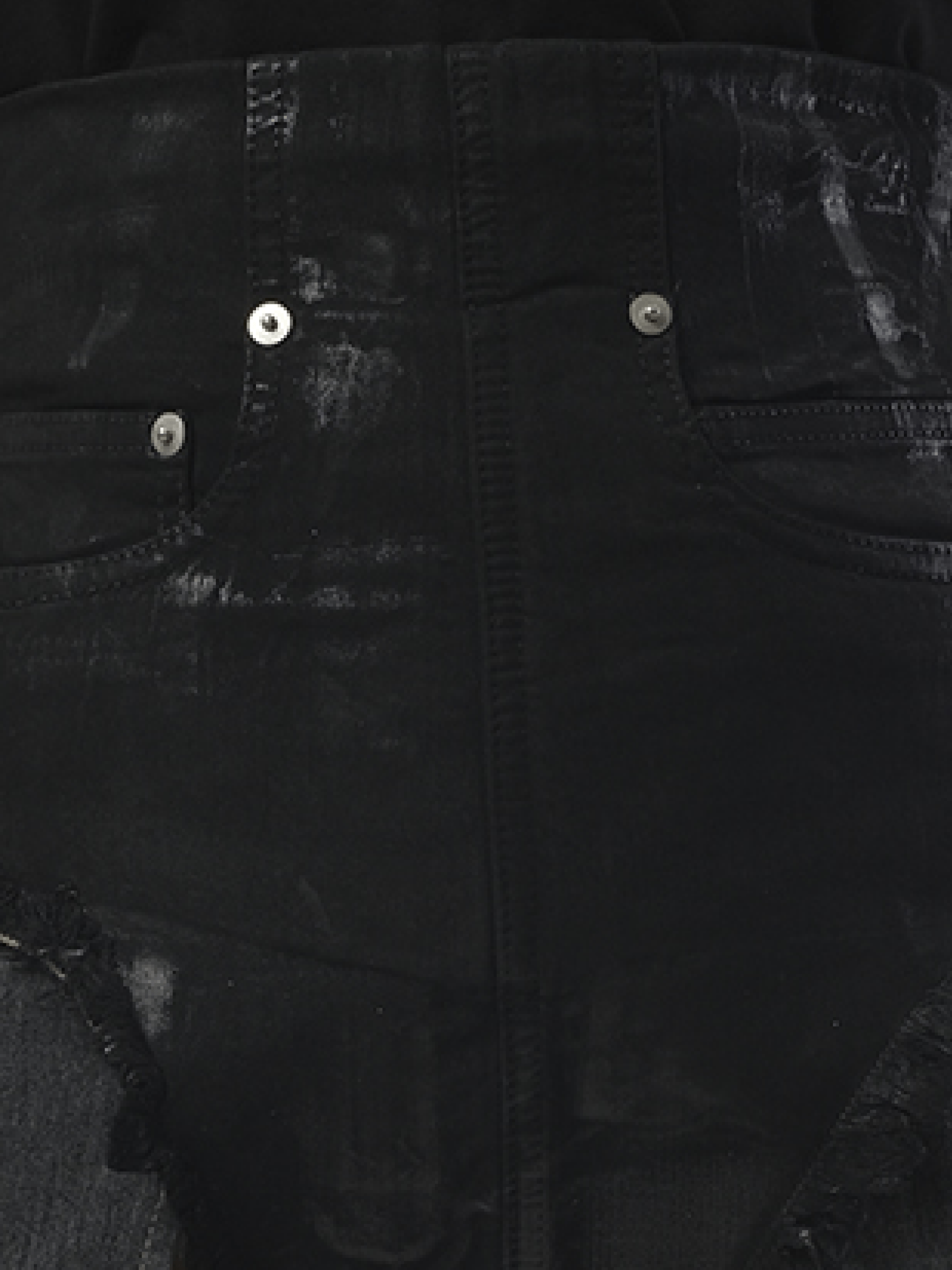 Rick Owens Drkshdw Dirt Cutoffs Shorts in Black
