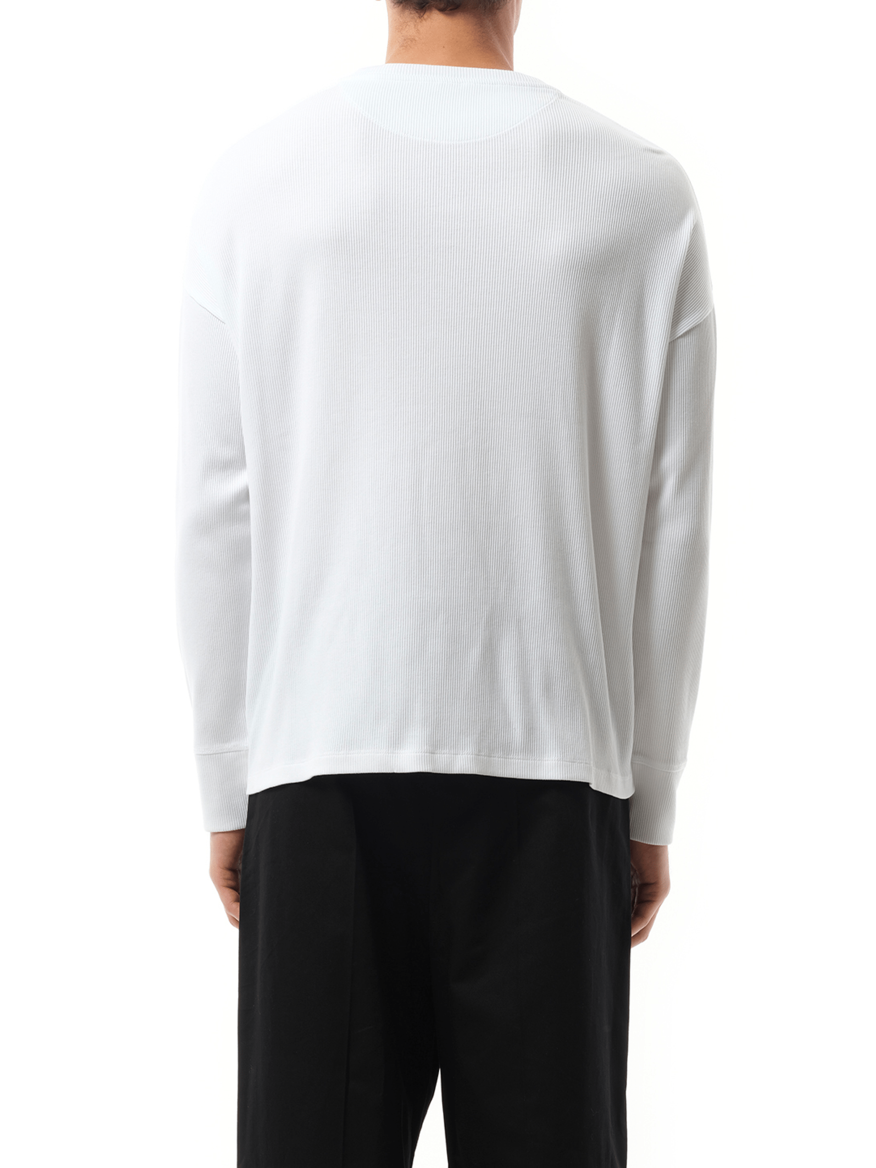Loewe Long Sleeve Anagram T-Shirt in White