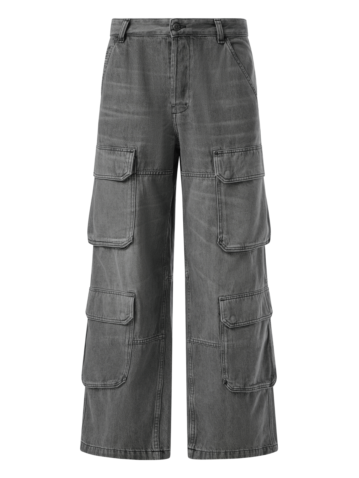Diesel D-Touch Cargo Pants in Grey