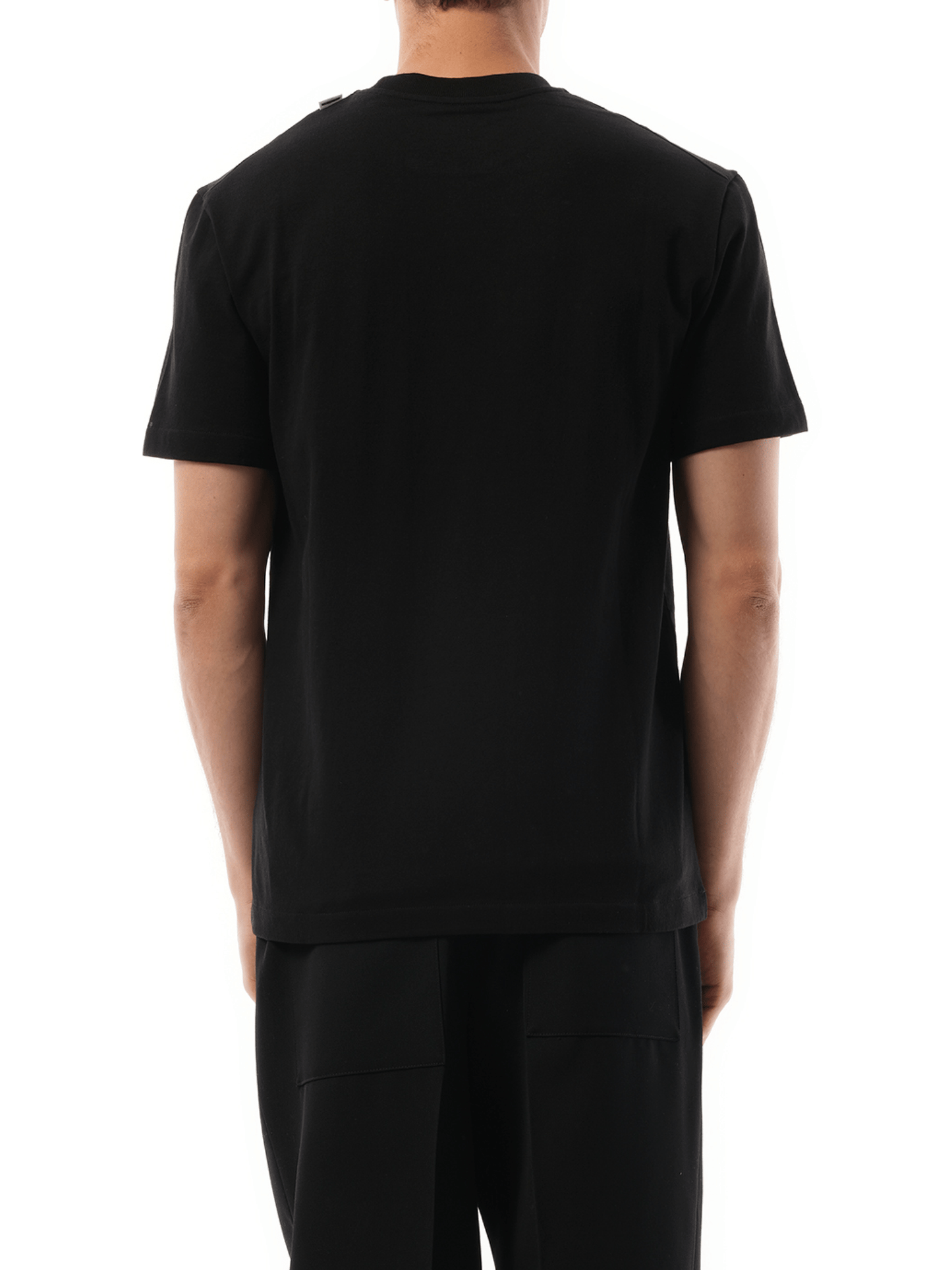 Jil Sander Logo Flag Pocket T-Shirt in Black