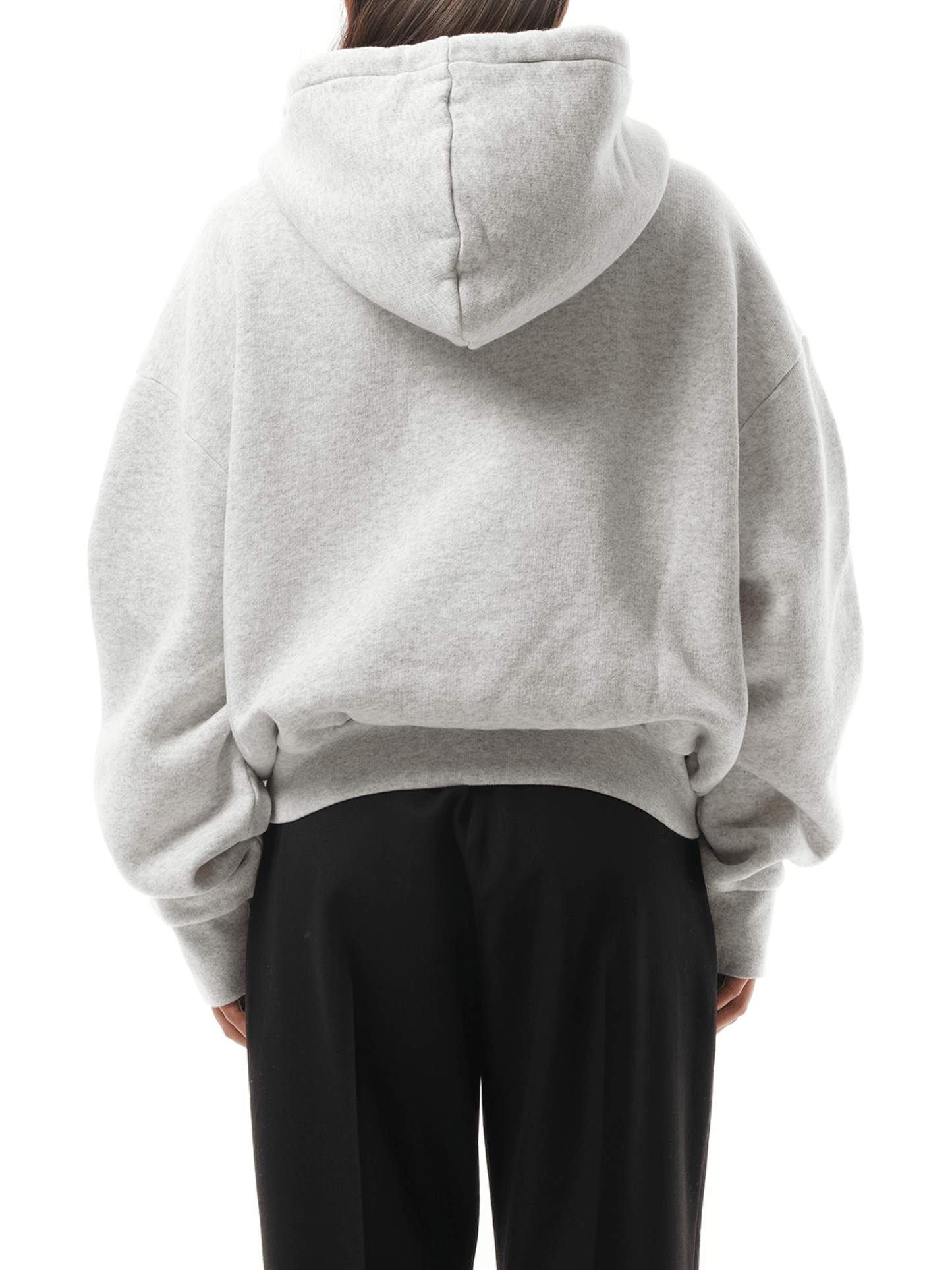 Jacquemus Le Hoodie Corto Uni Club in Grey