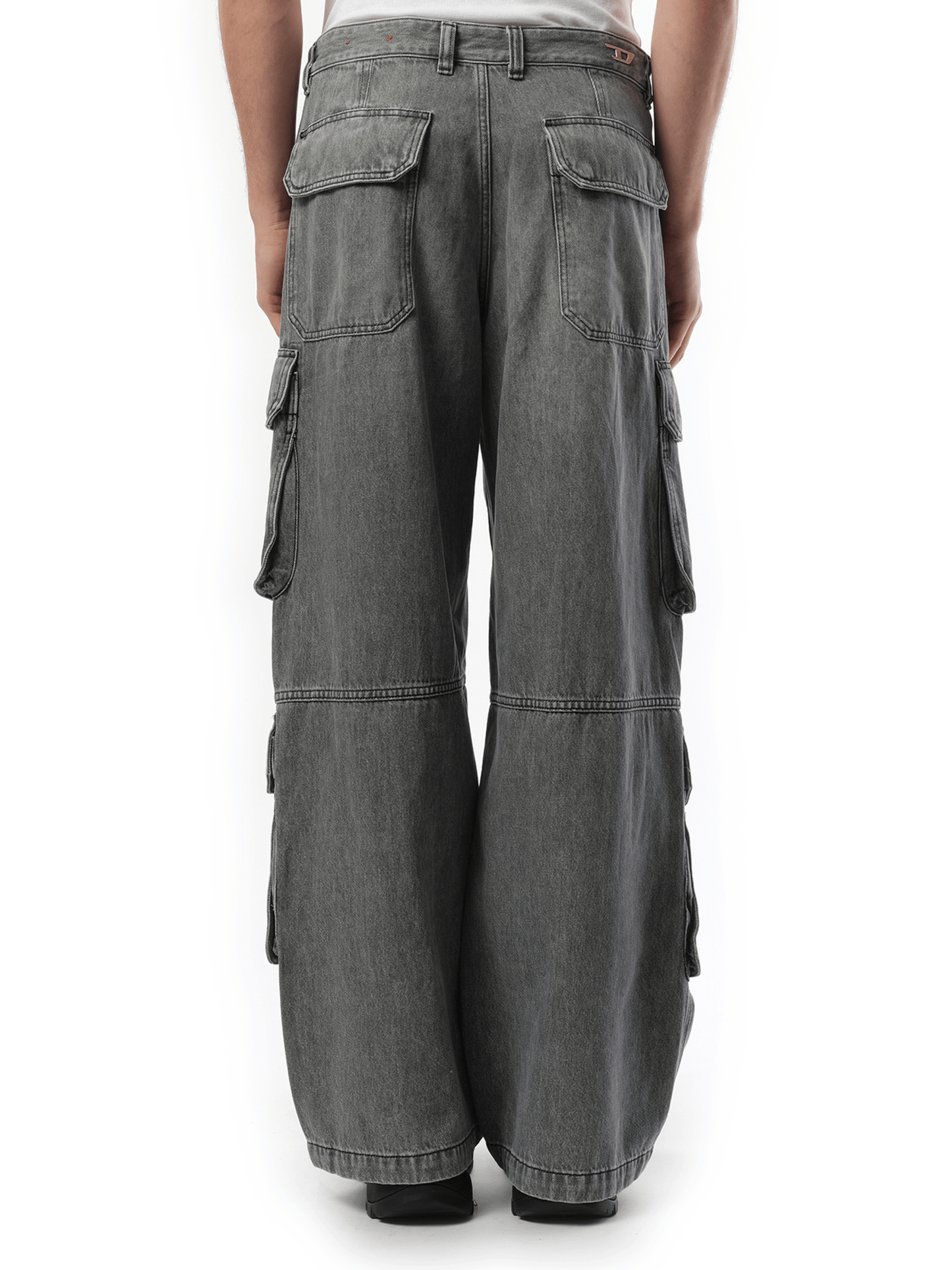 Diesel D-Touch Cargo Pants in Grey
