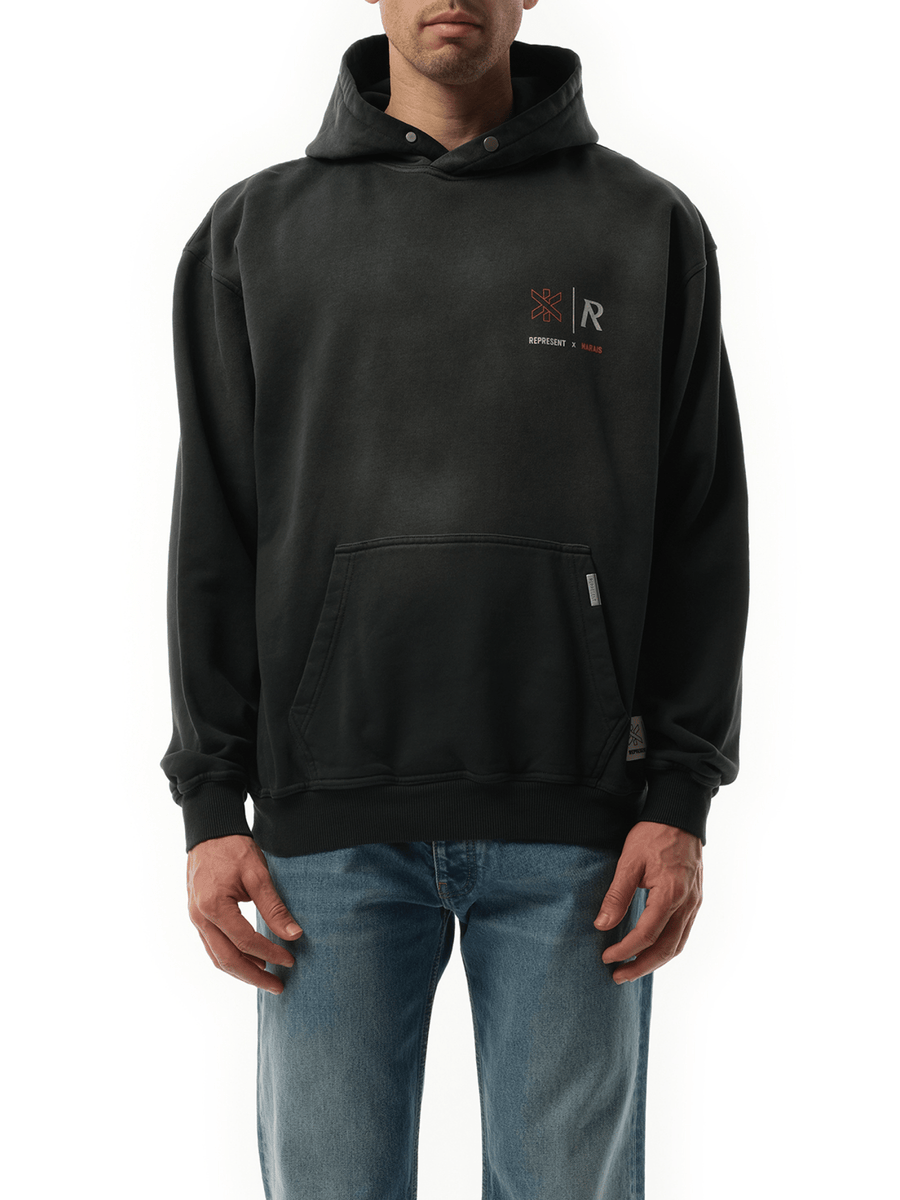 Represent x Marais Logo Lock Up Hoodie