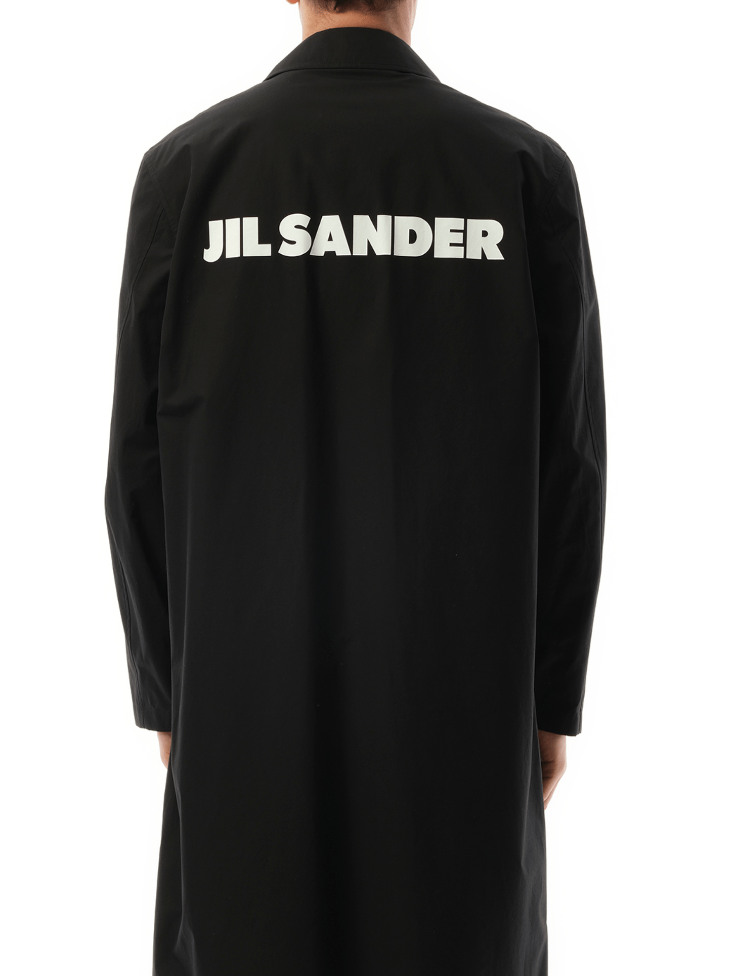 Jil Sander Jil Sander Logo Parka in Black