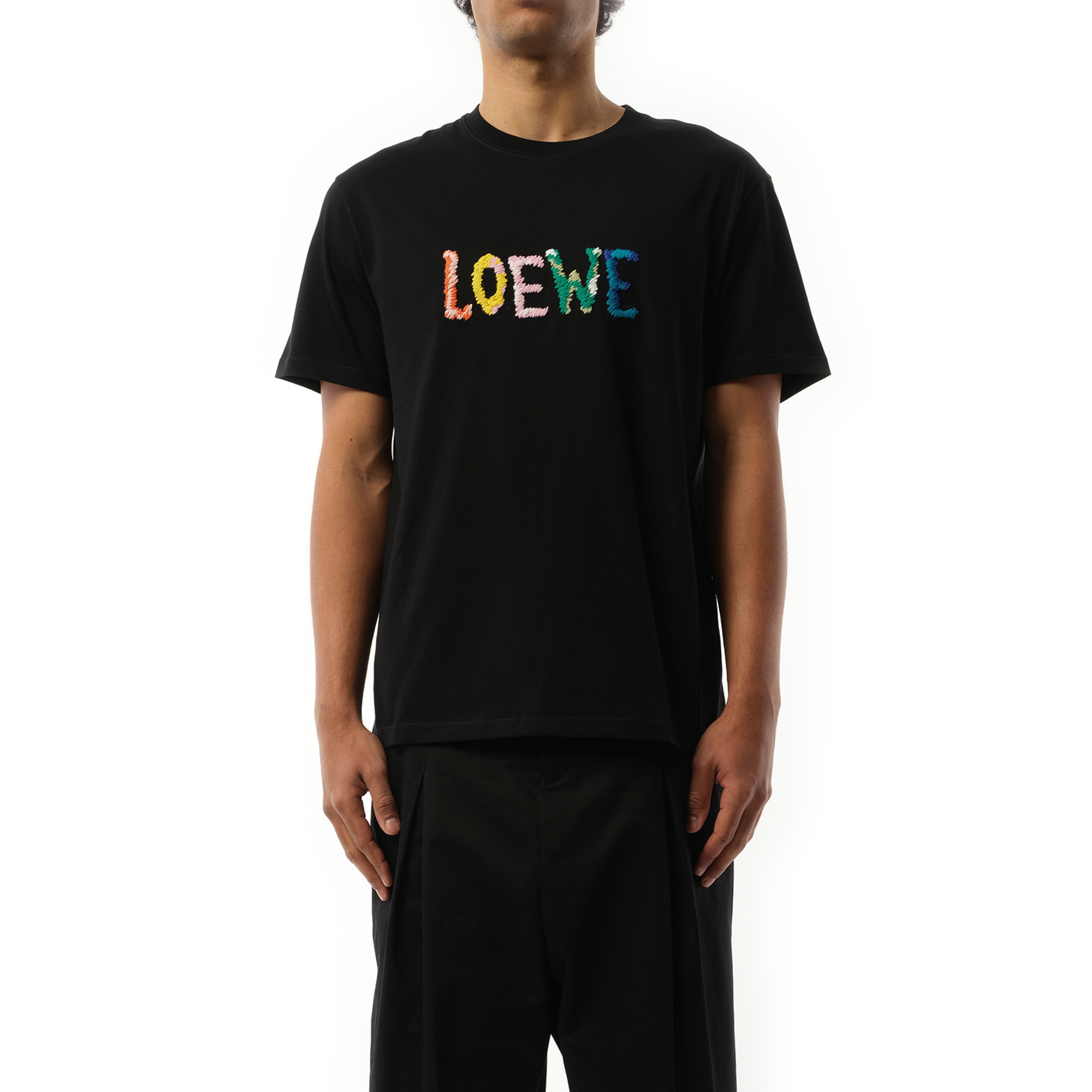 Loewe rainbow t shirt hot sale