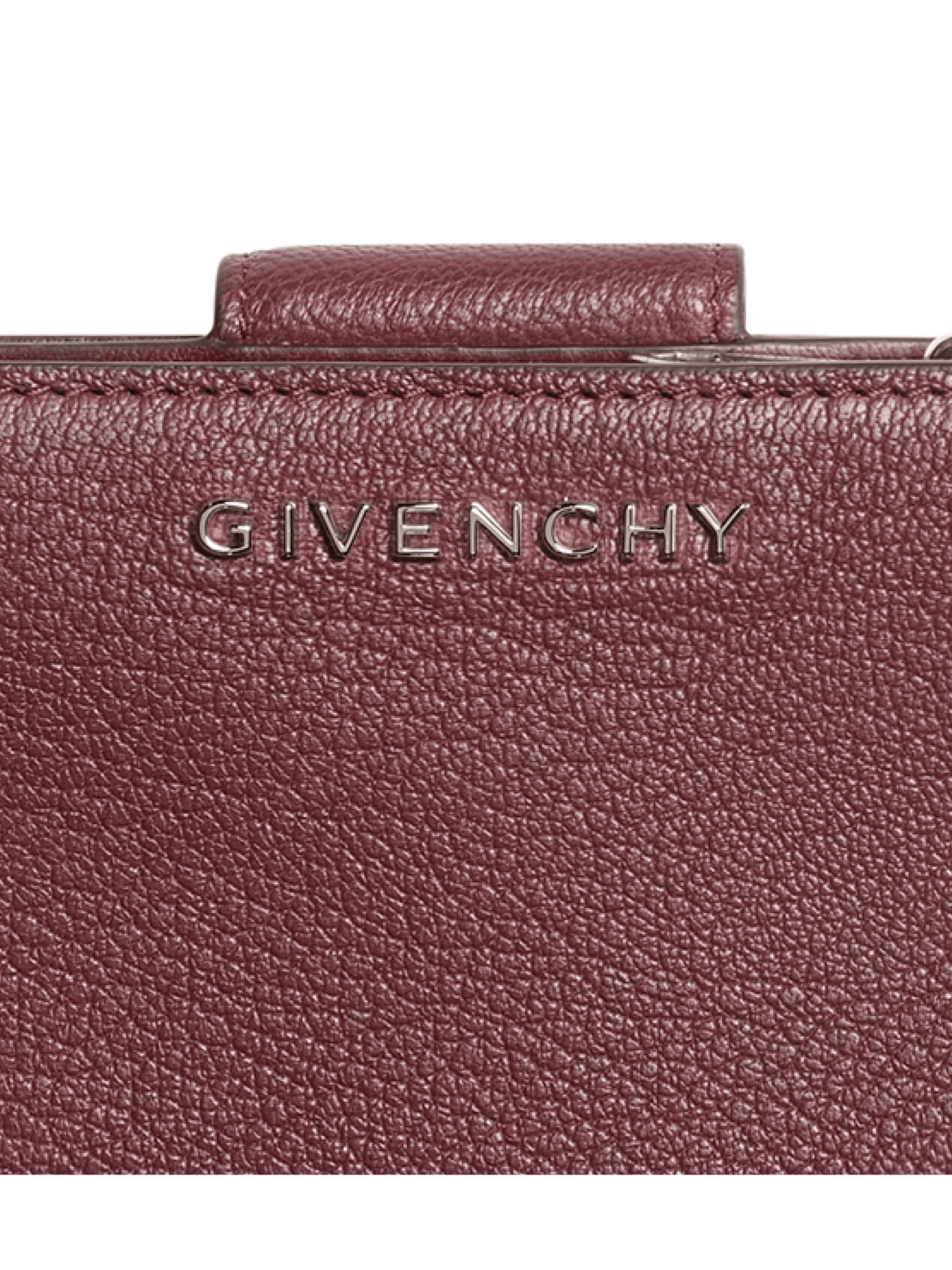 Pandora Compact Wallet in Oxblood