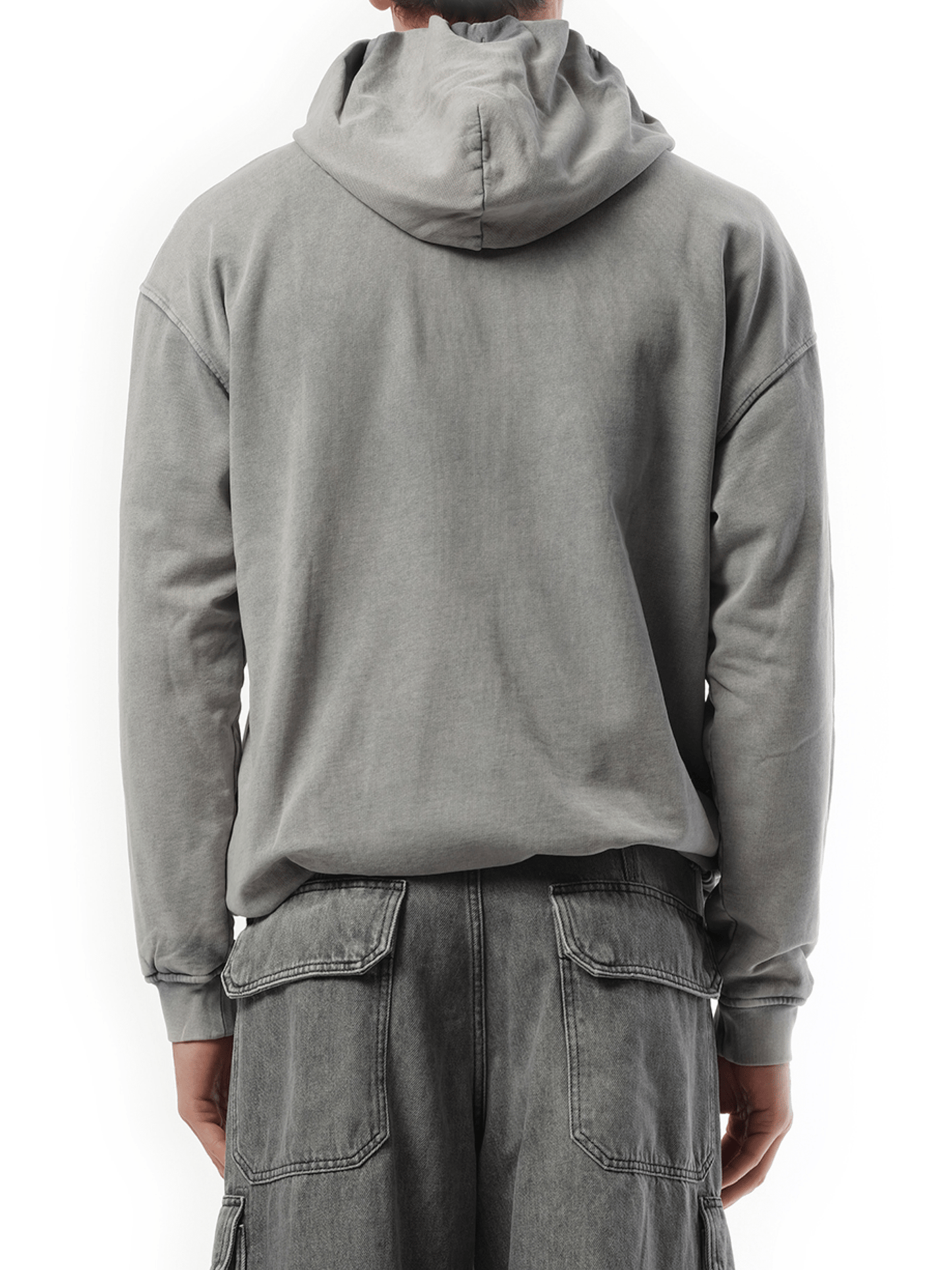 Diesel S-Boxstic Hoodie in Washed Blue