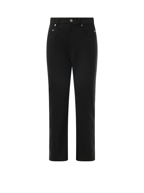 Rick Owens Detroit Cut Pants in Black
