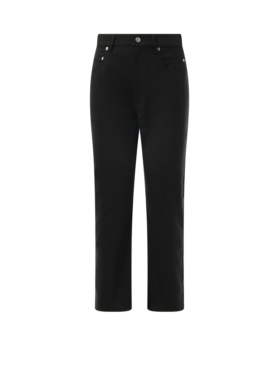 Rick Owens Detroit Cut Pants in Black