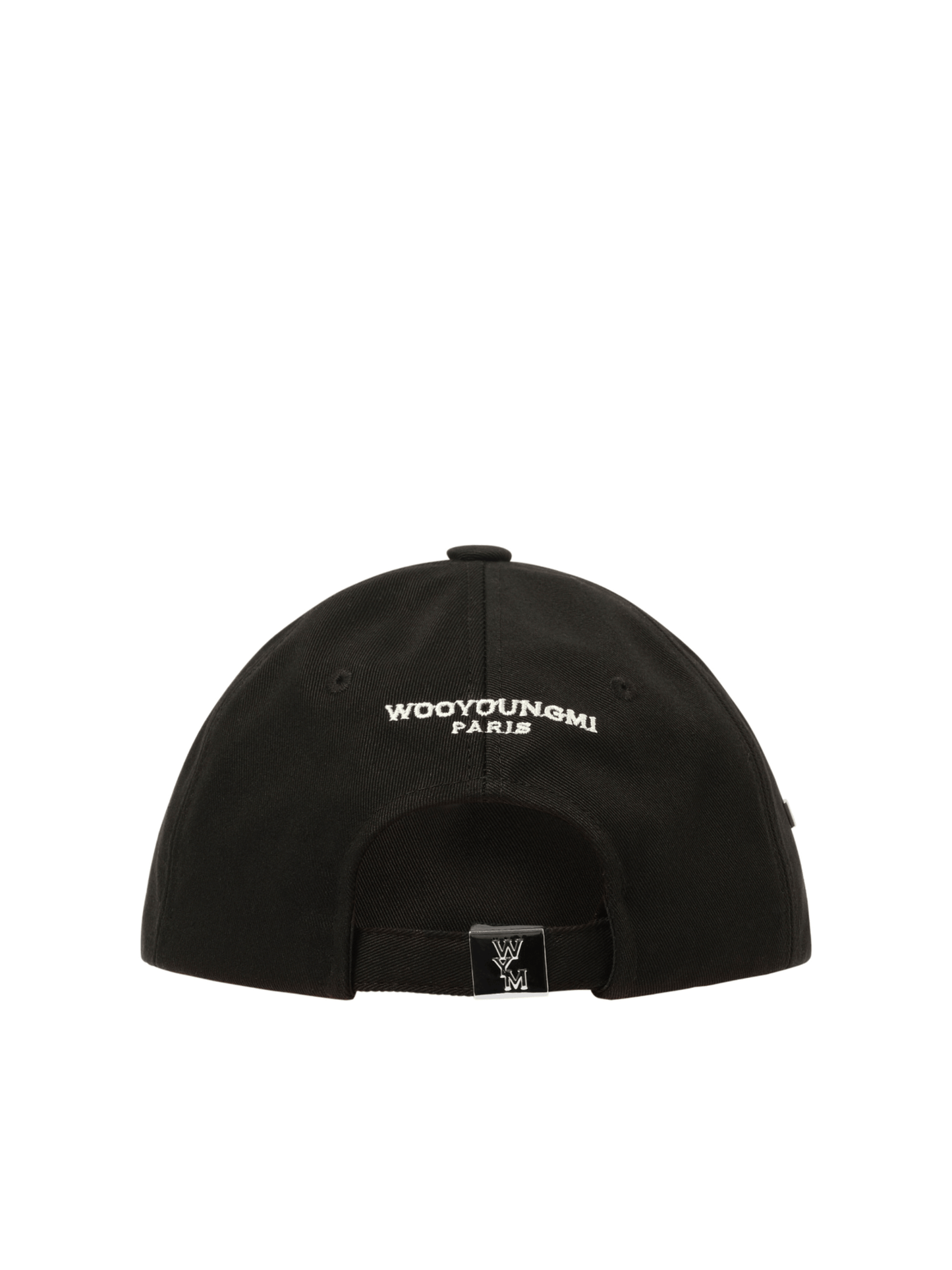 Wooyoungmi WYM Embroidery Cap in Black