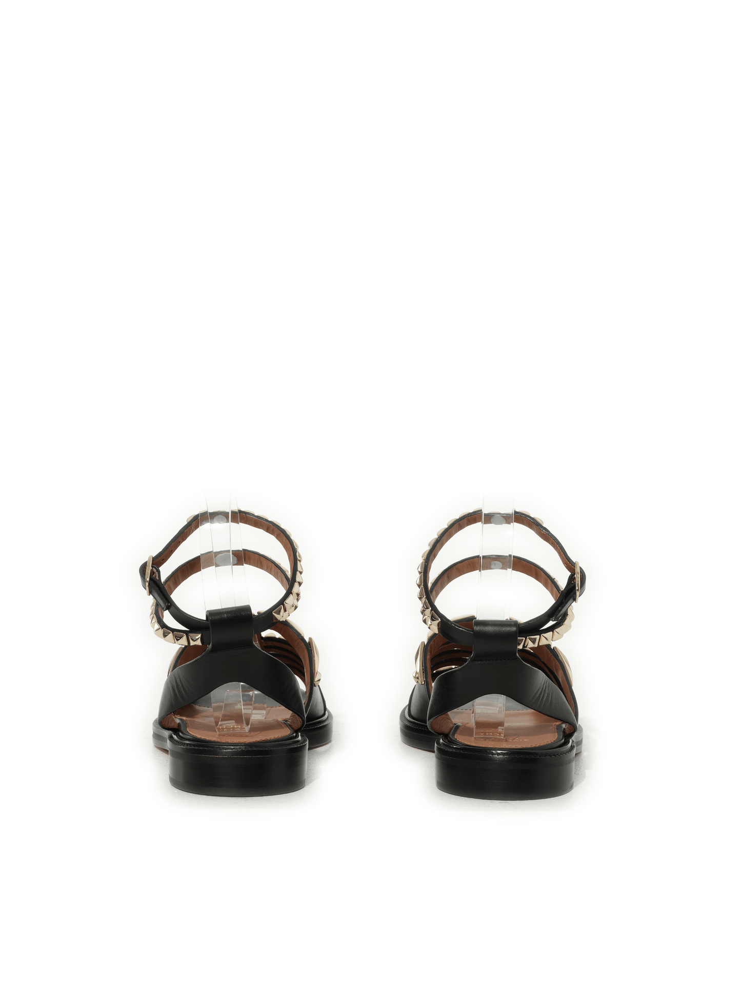 Gladi Flat Sandal in Black